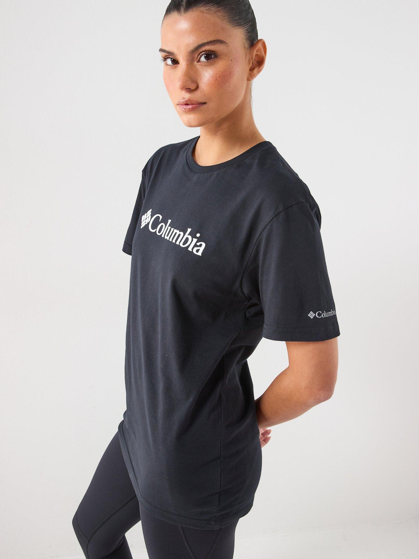 Columbia Basic Logo Short Sleeve T-shirt - Black