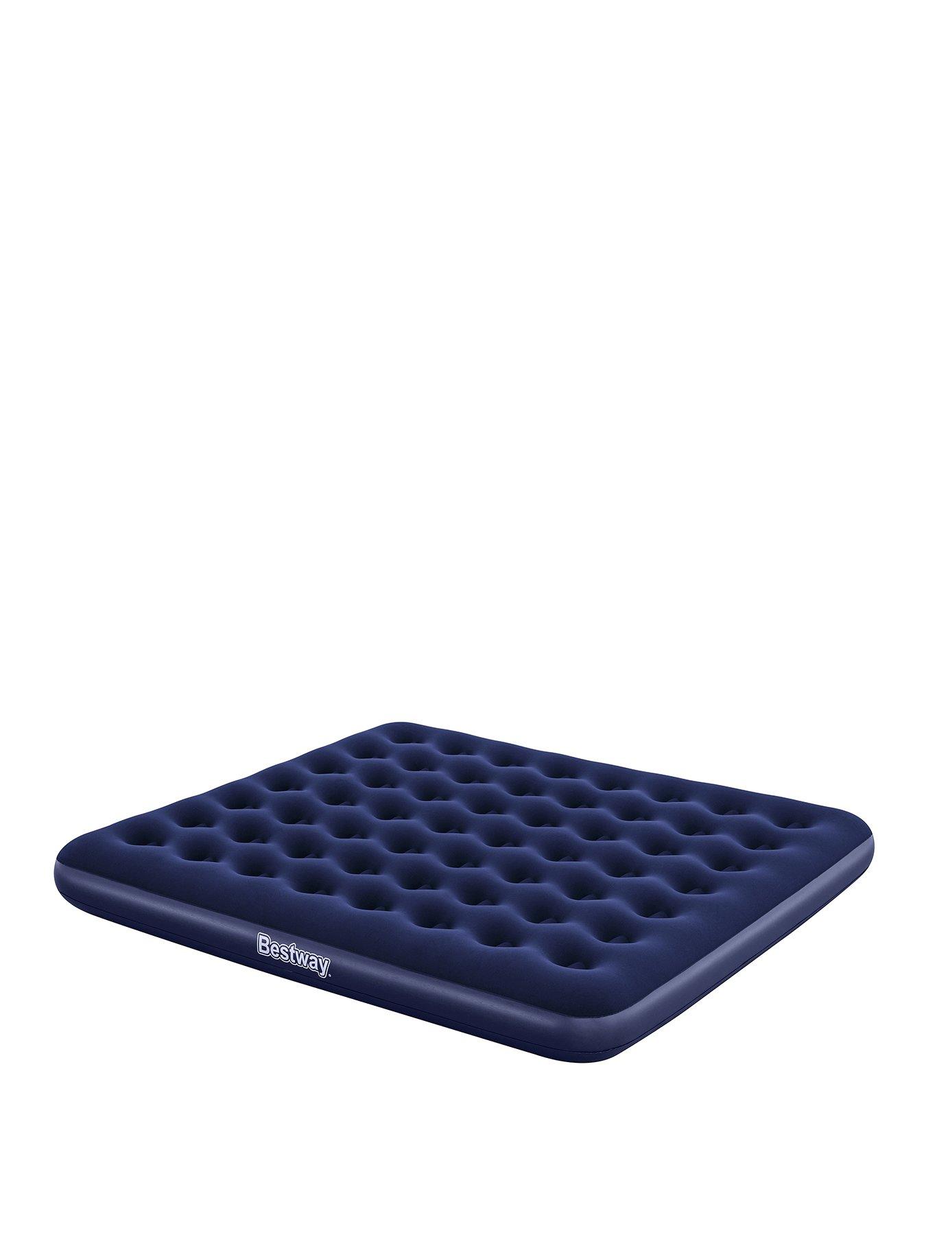 Image 1 of 7 of Bestway King Flocked Airbed