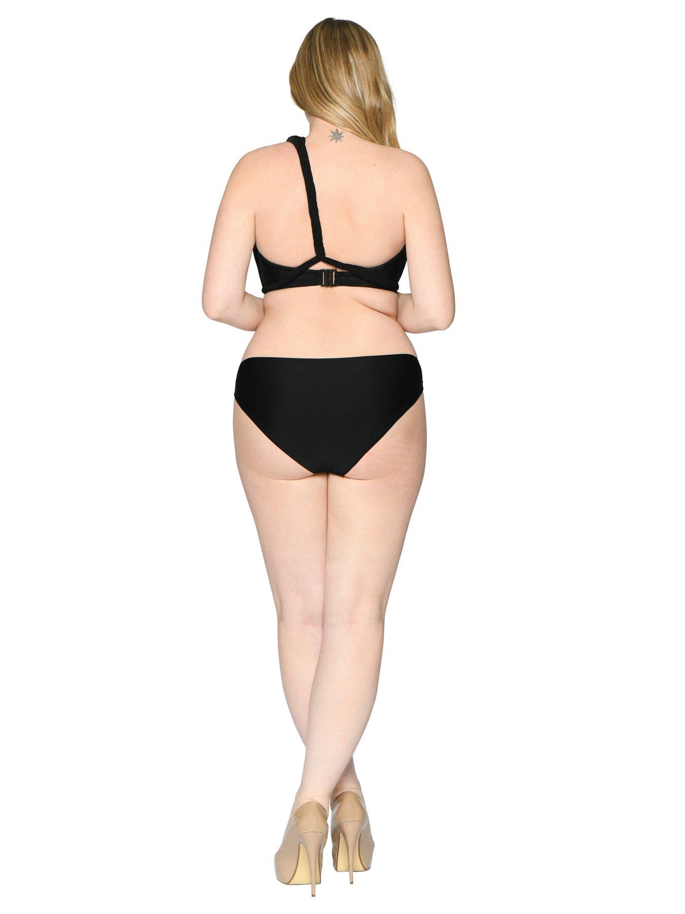 Image 2 of 4 of Curvy Kate Wrapsody Bikini Brief - Black