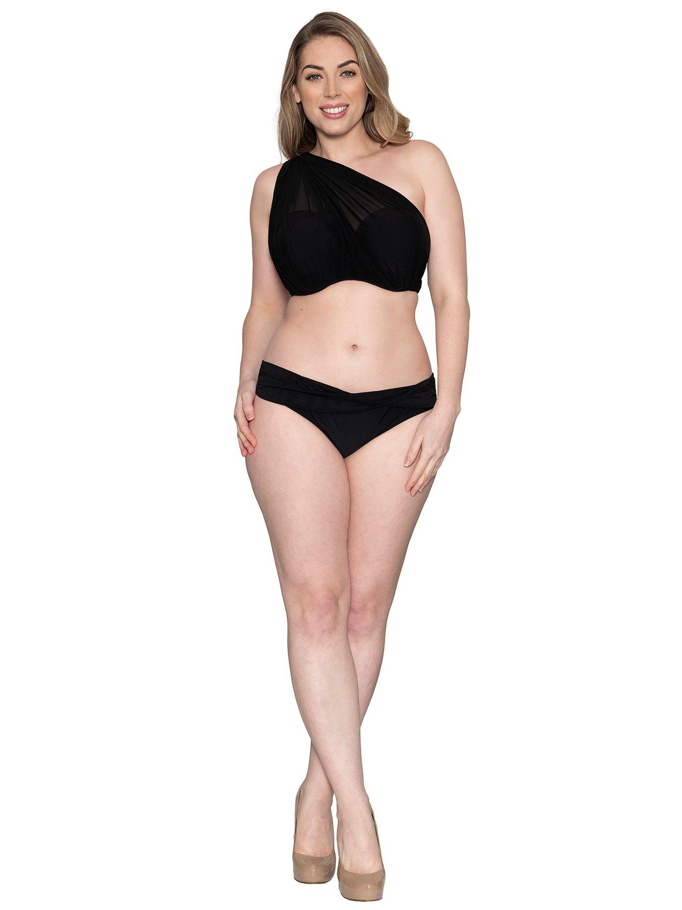 Image 3 of 4 of Curvy Kate Wrapsody Bikini Brief - Black