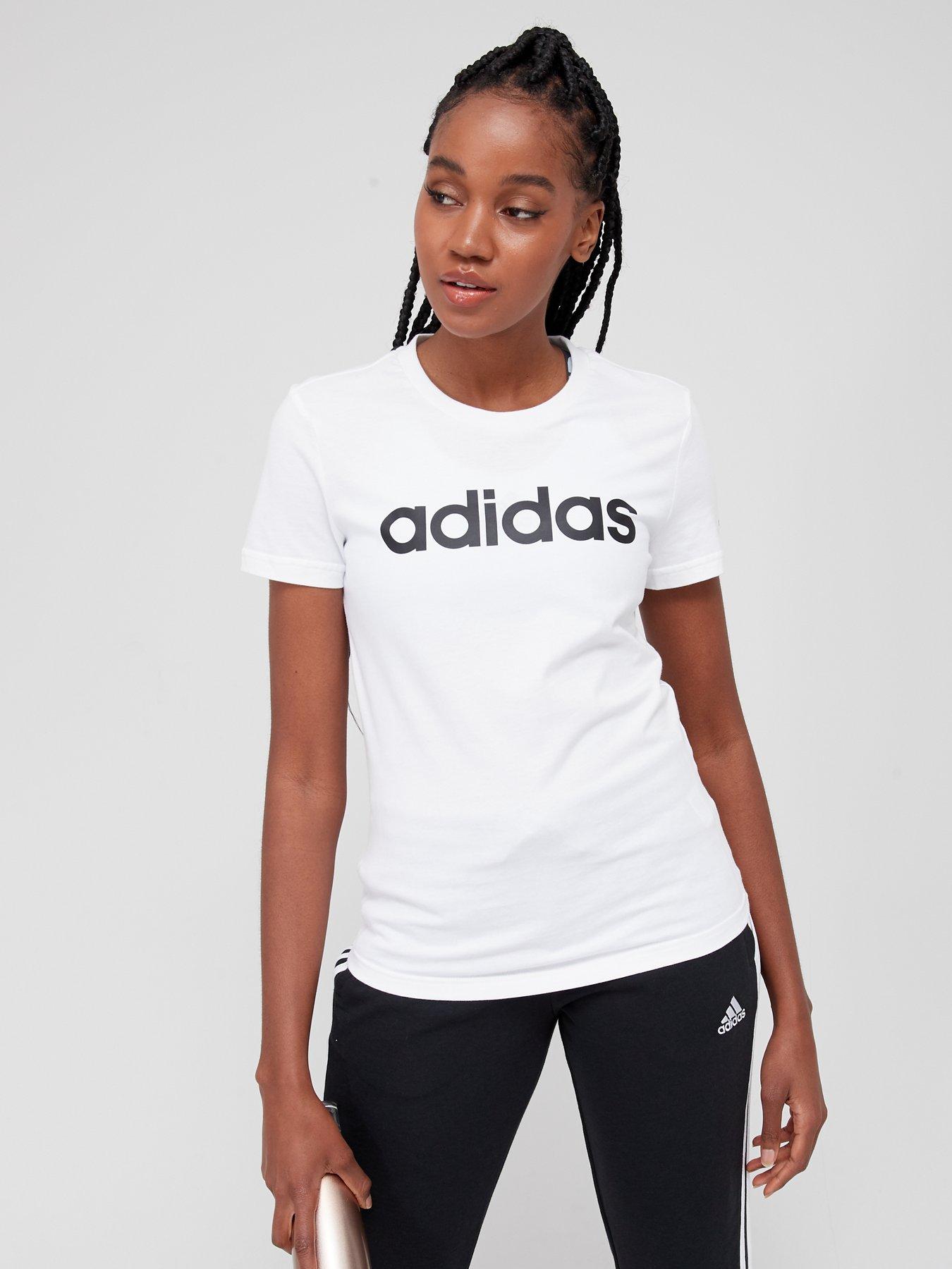 adidas-sportswear-essentials-linear-slim-t-shirt-whiteblack