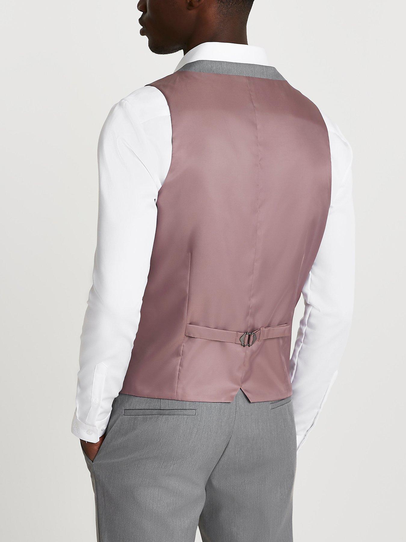 River island mens on sale waistcoat