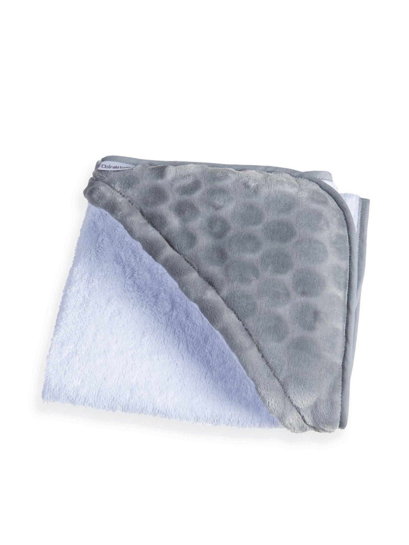 clair-de-lune-marshmallow-baby-hooded-towel-70-x-70-cm-greystillFront