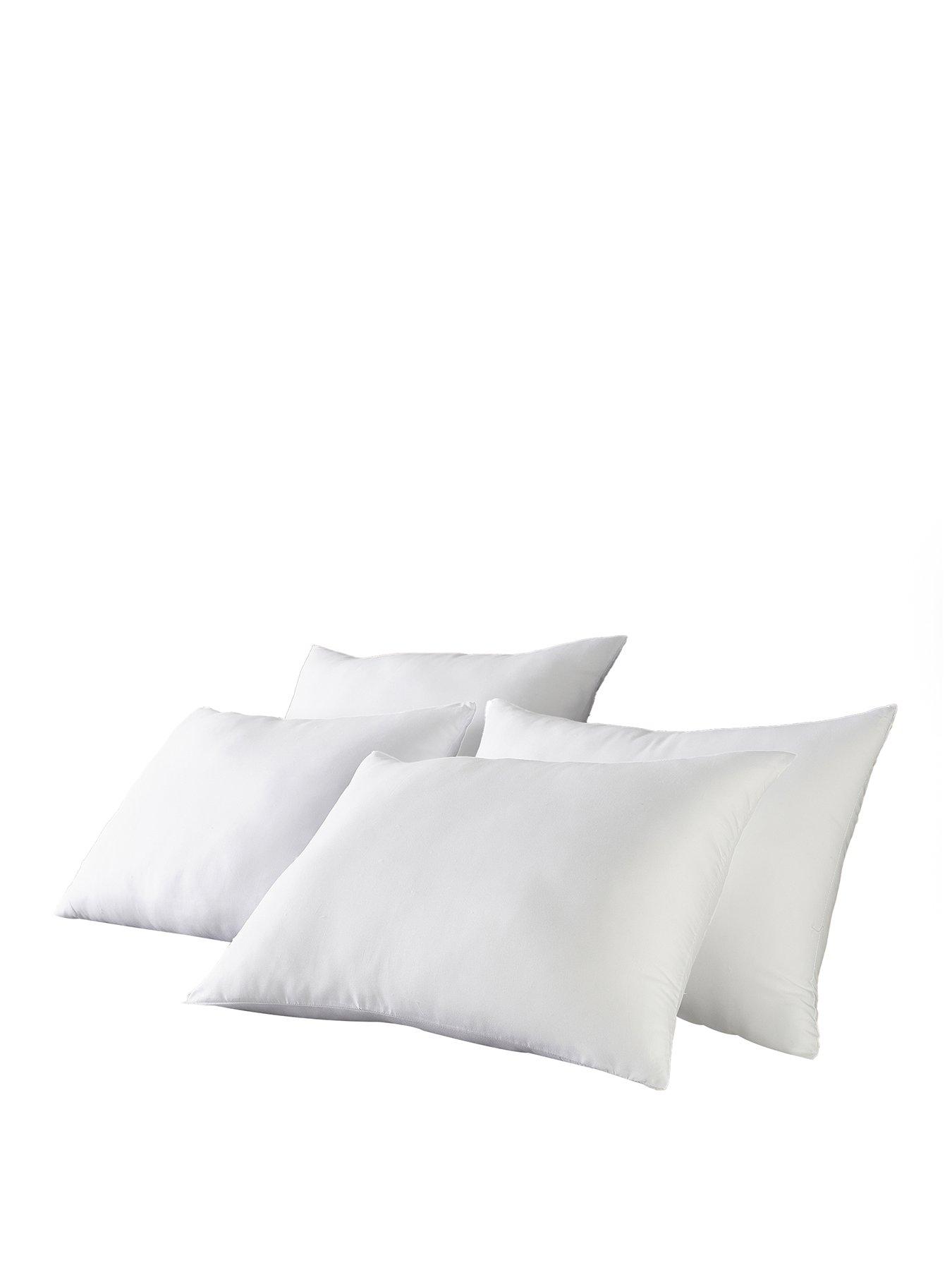 Image 2 of 6 of The Very Collection Anti-bacterial 4 Pack Pillows - White