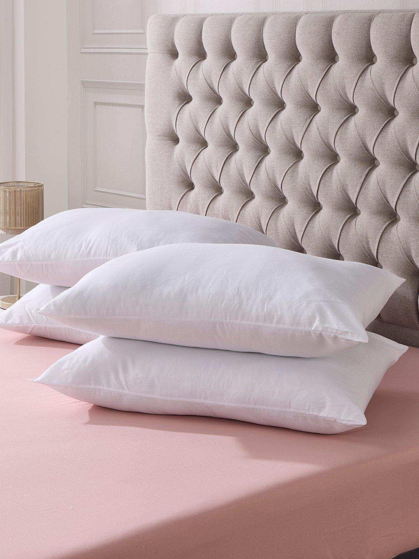 Image 3 of 6 of The Very Collection Anti-bacterial 4 Pack Pillows - White