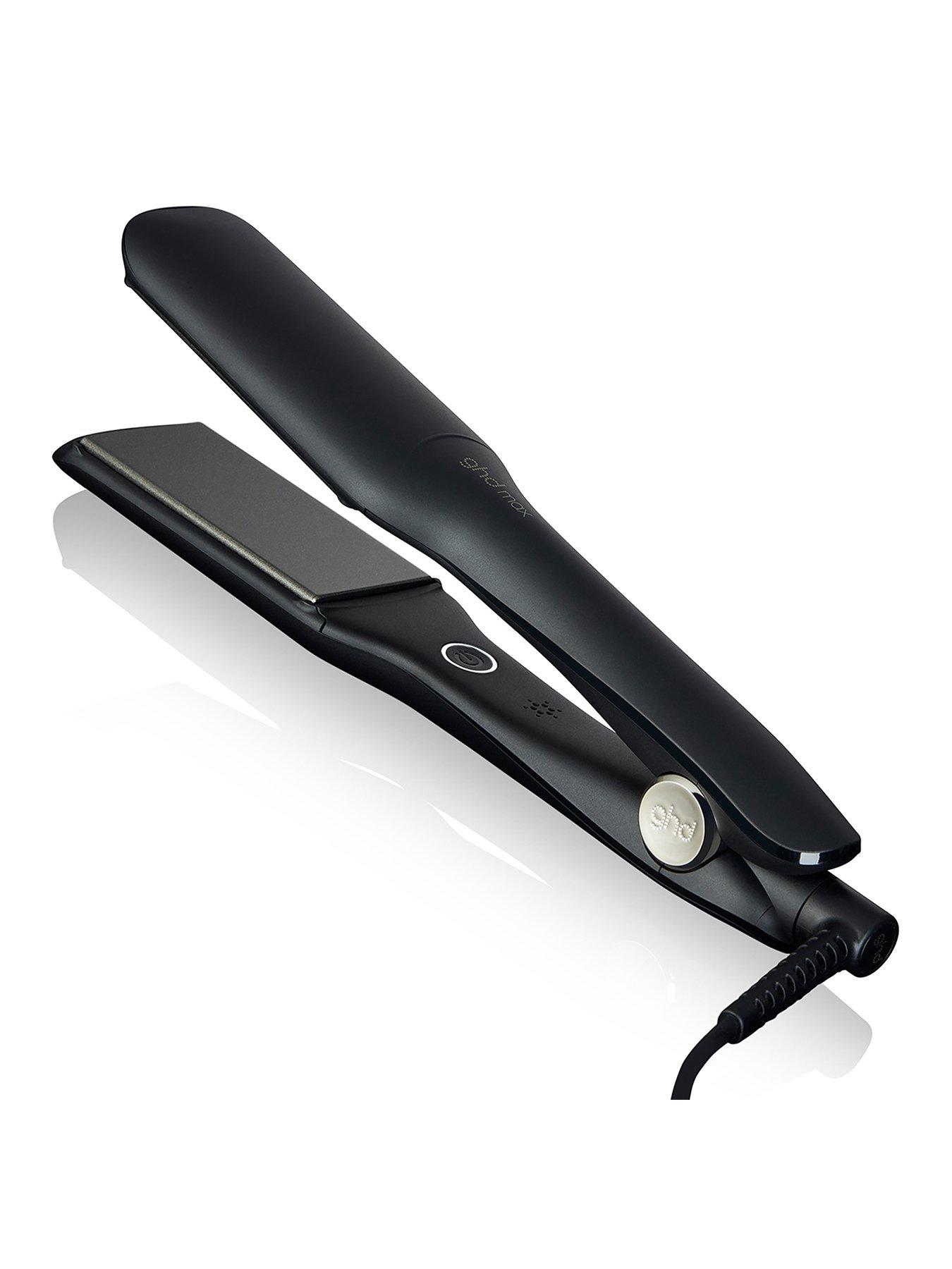 undefined Max - Wide Plate Hair Straightener - Black