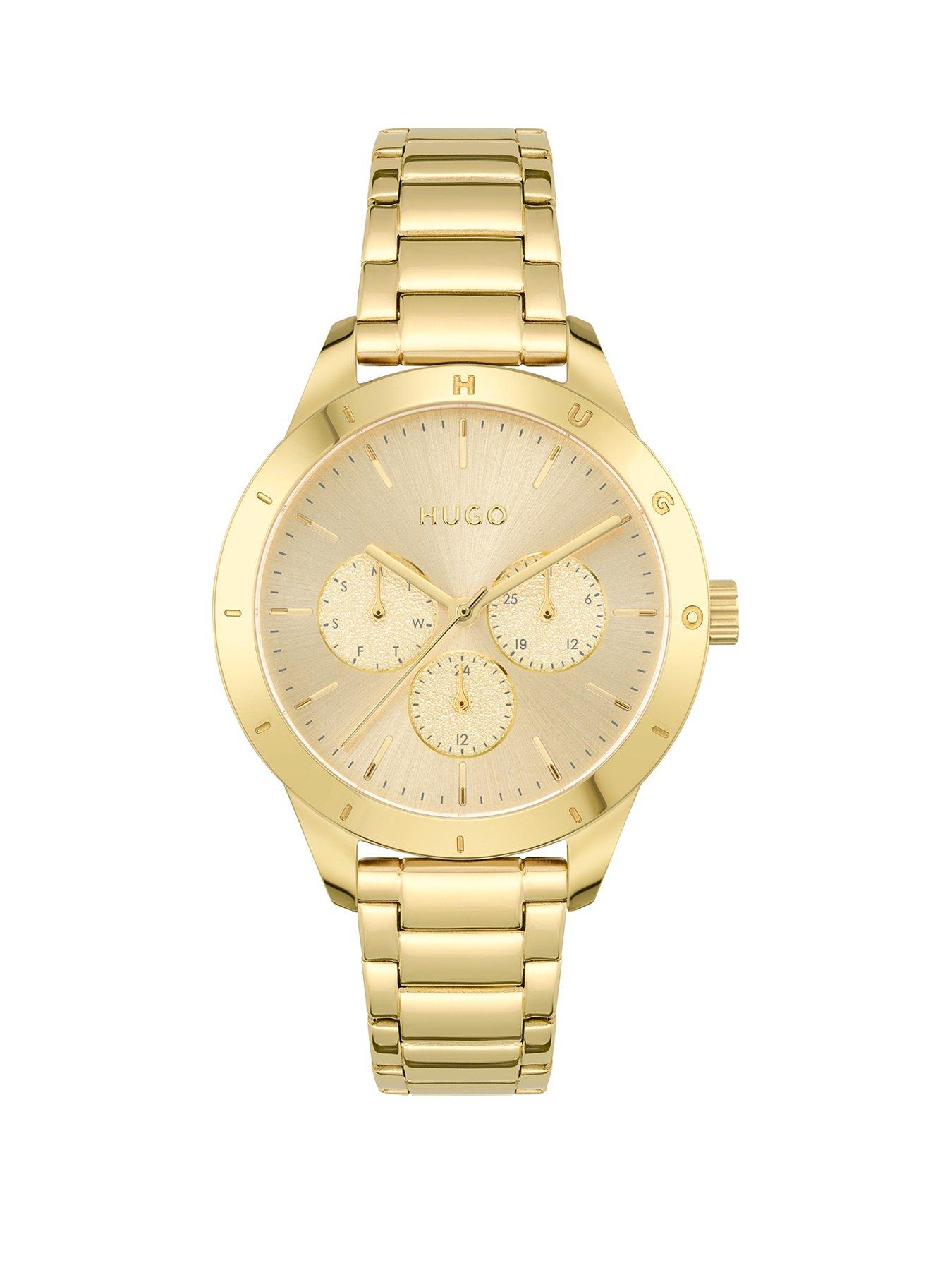 hugo-hugo-friend-light-yellow-gold-dial-and-light-yellow-gold-bracelet-ladies-watch