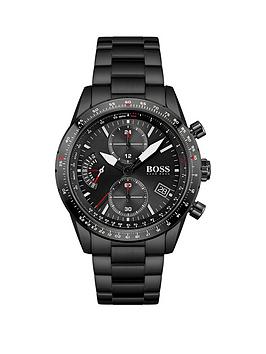 boss-pilot-edition-chrono-black-dial-black-bracelet-gents-watch