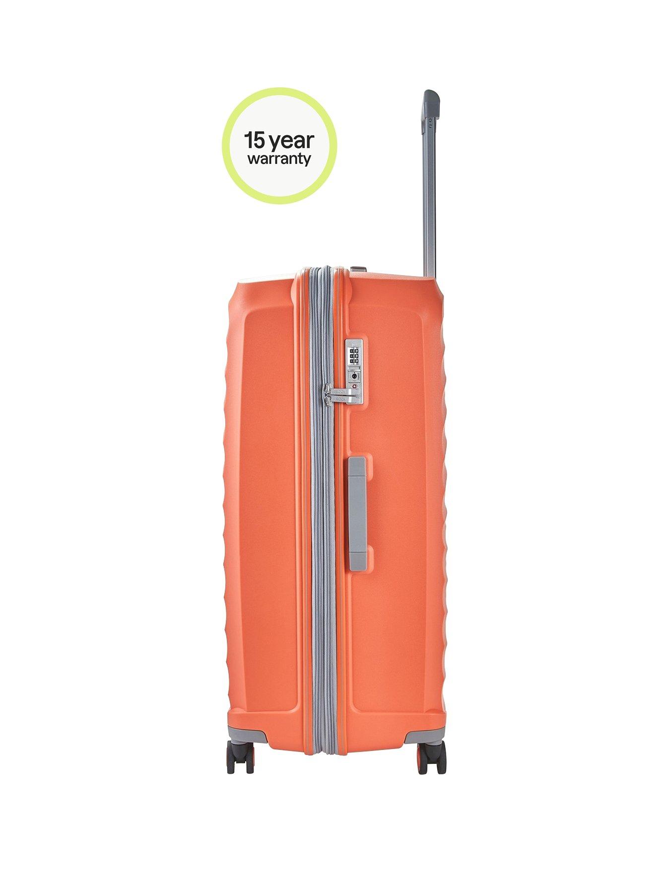 rock-luggage-sunwave-8-wheel-suitcases-3-piece-set-peachstillFront