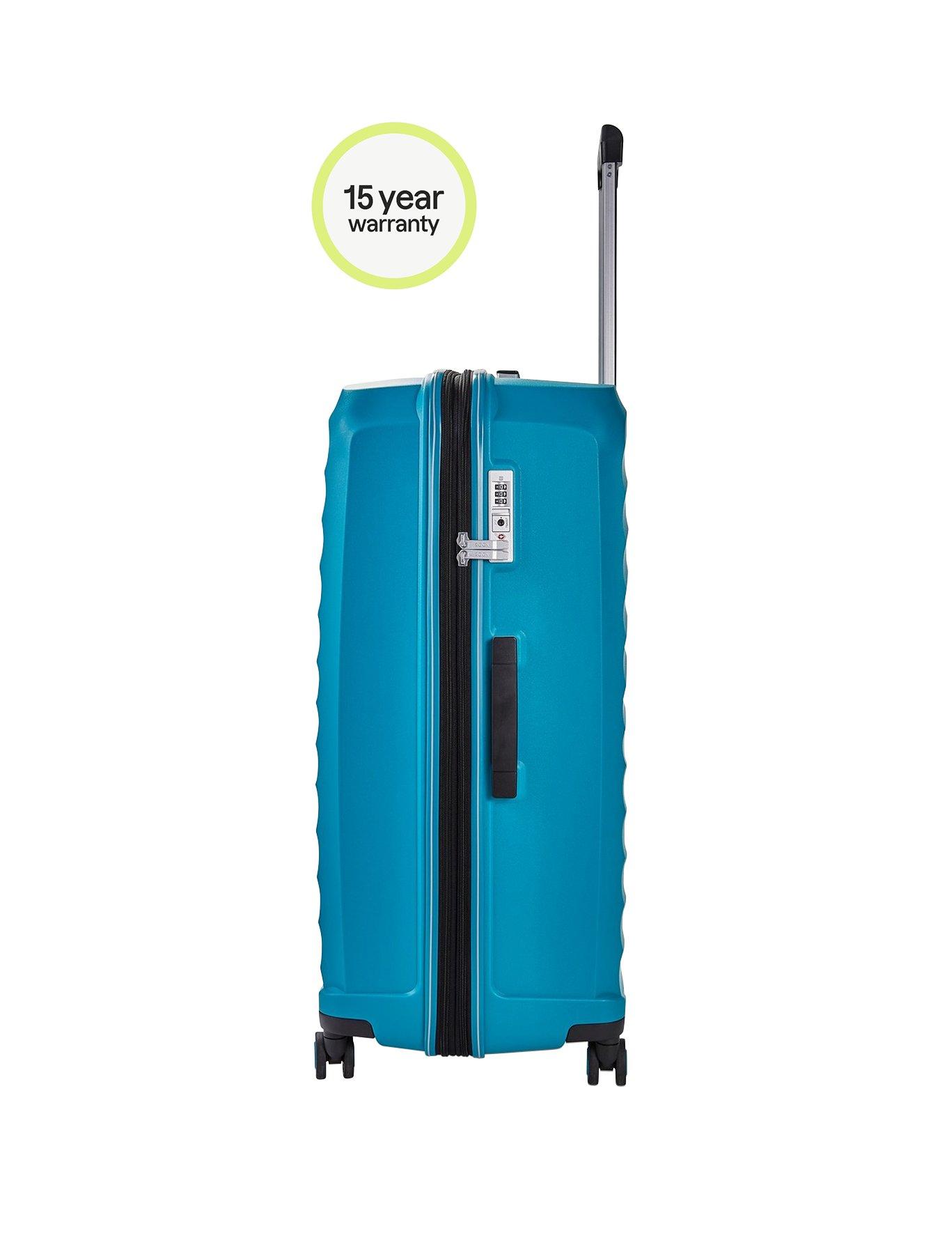 rock-luggage-sunwave-8-wheel-suitcases-3-piece-set-bluestillFront