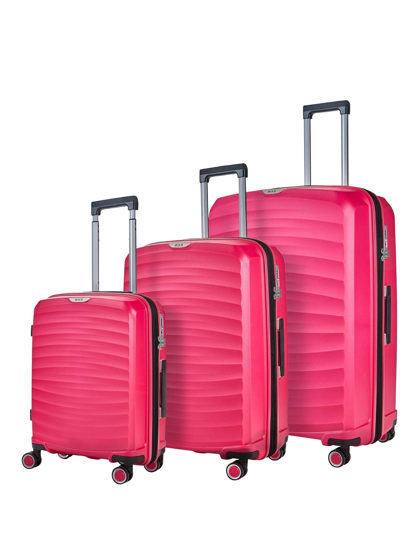 rock-luggage-sunwave-8-wheel-suitcases-3-piece-set-pink