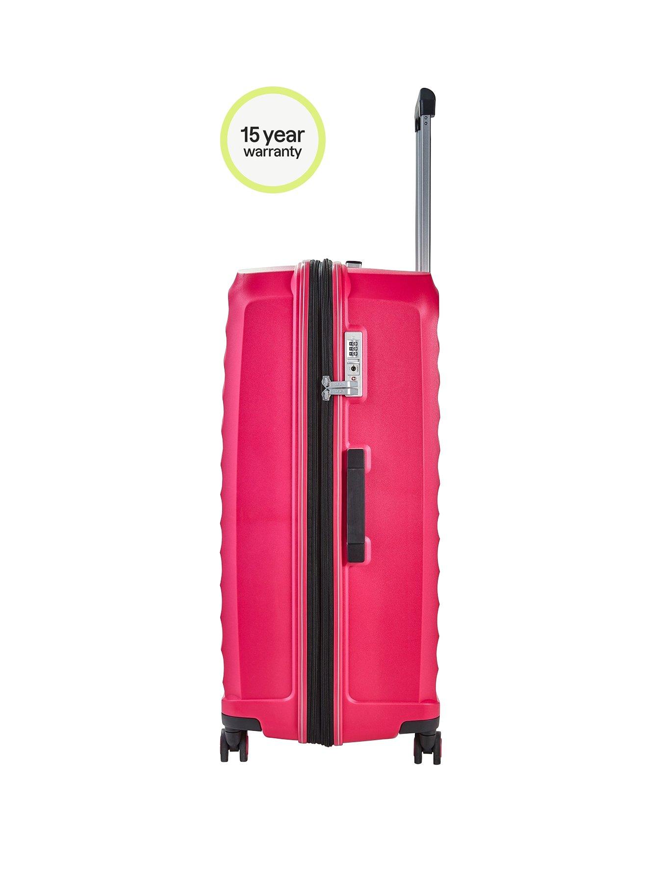 rock-luggage-sunwave-8-wheel-suitcases-3-piece-set-pinkstillFront