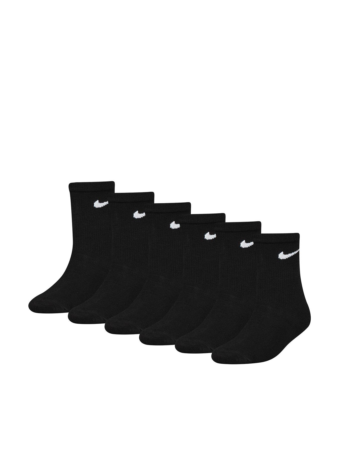 nike-kids-unisex-6-pack-crew-socks-black