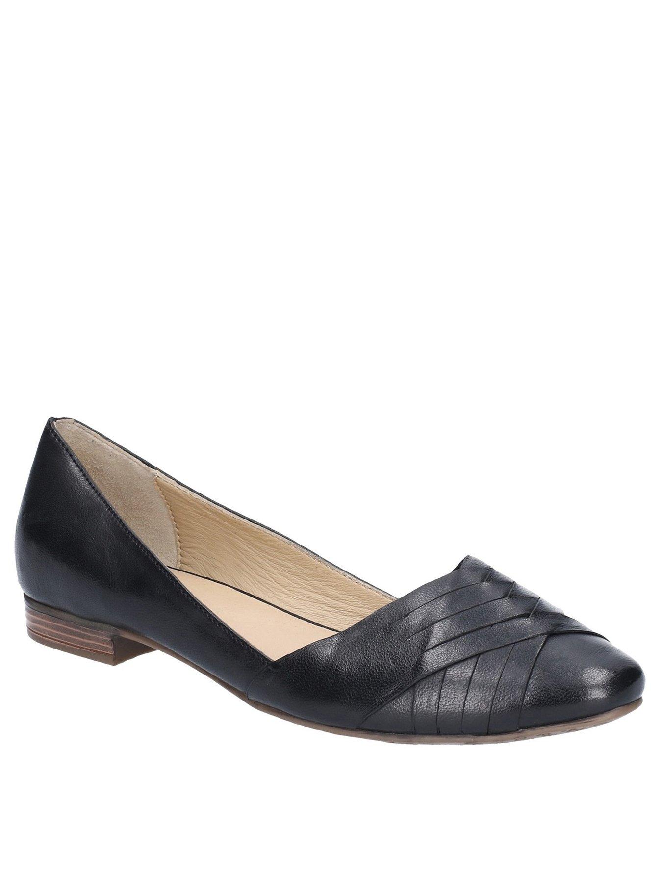 Image 1 of 4 of Hush Puppies Marley Ballerina - Black