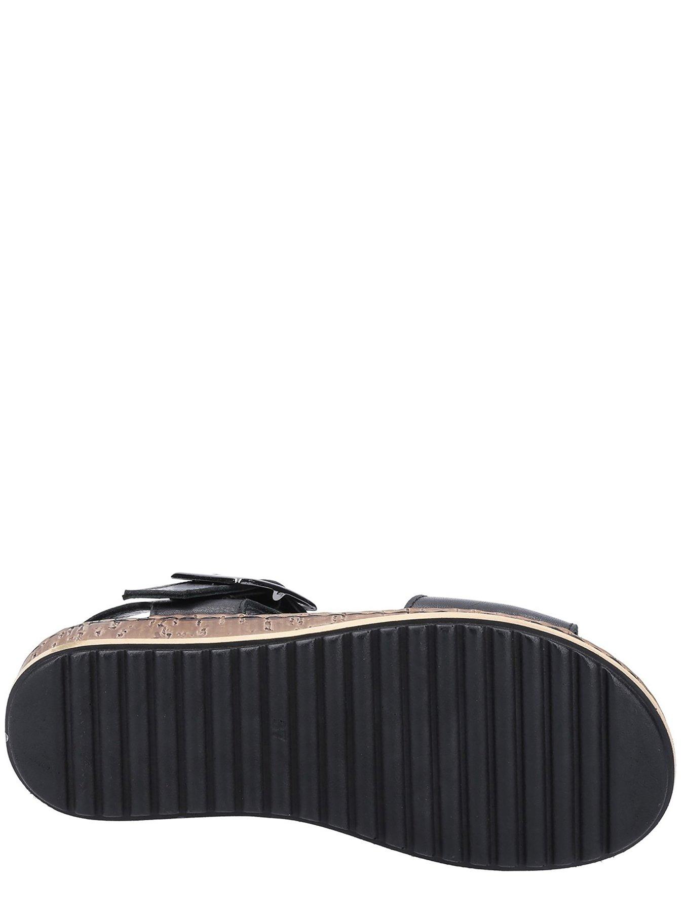 Image 4 of 4 of Hush Puppies Ellie Wedge Sandal - Black