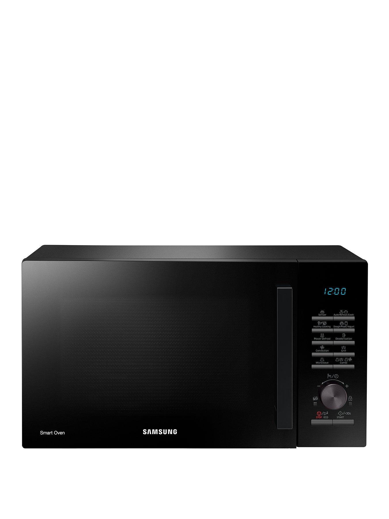 samsung-mc28a5125akeu-28-litre-900-watt-combination-microwave-with-smart-humidity-sensor-technology-blackfront