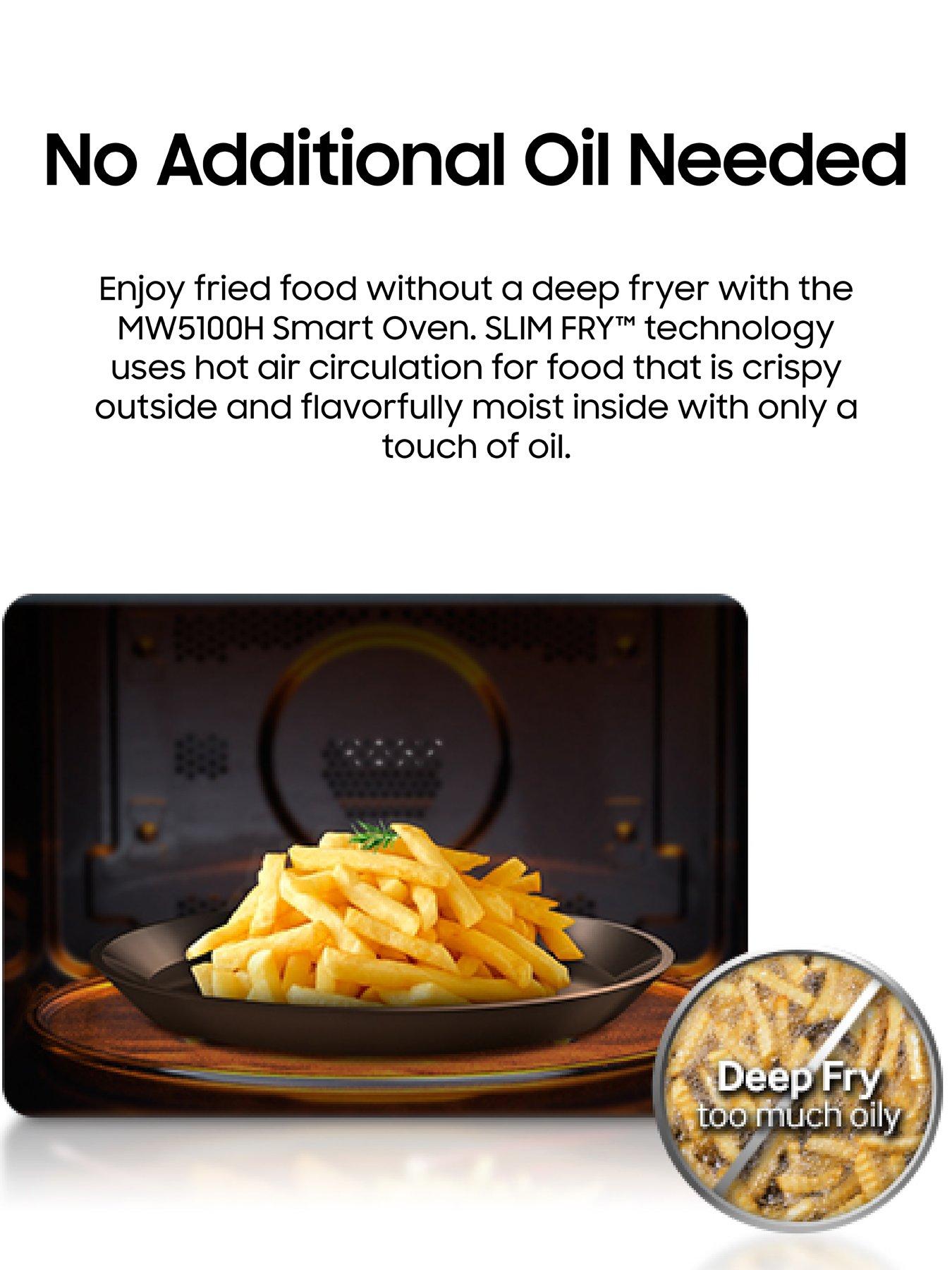 Image 4 of 7 of Samsung MC28A5135CK/EU 28-Litre Convection Microwave Oven with Slim Fry&trade; Technology - Black