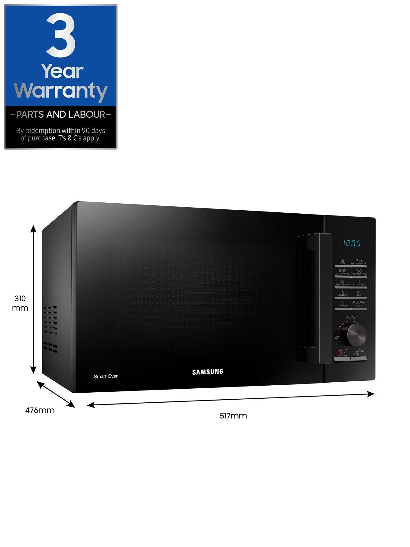 Image 7 of 7 of Samsung MC28A5135CK/EU 28-Litre Convection Microwave Oven with Slim Fry&trade; Technology - Black