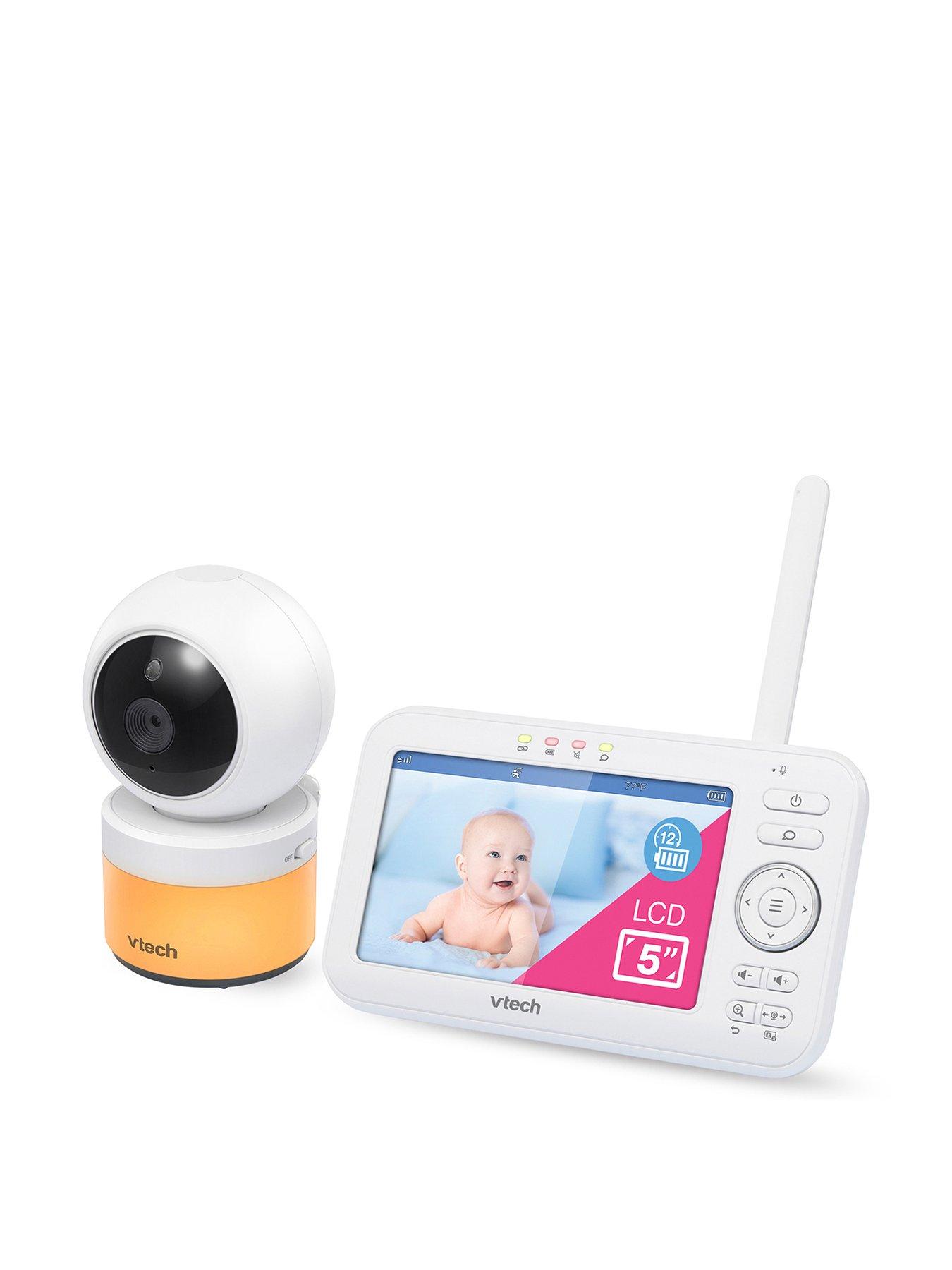 Image 1 of 6 of VTech Vtech 5" Pan &amp; Tilt Video Monitor With Night Light And Projection