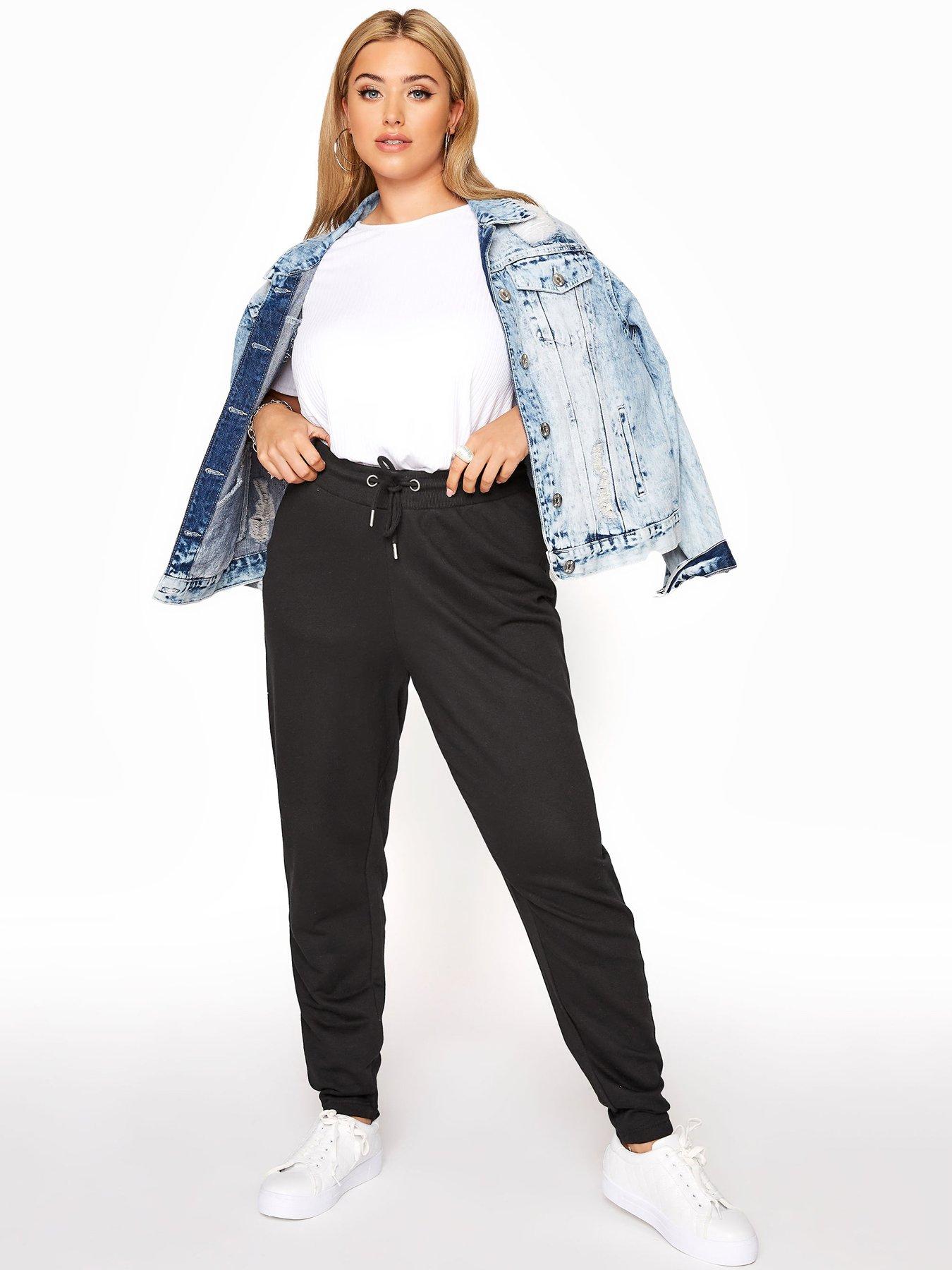 Image 2 of 2 of Yours Basic Cuffed Jogger -&nbsp;Black