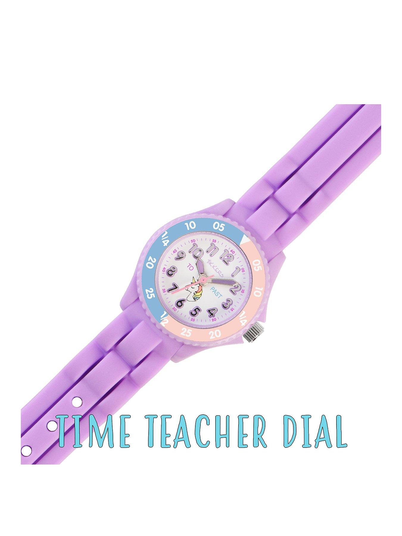 Image 2 of 5 of Tikkers Tikkers Lilac Kids Watch