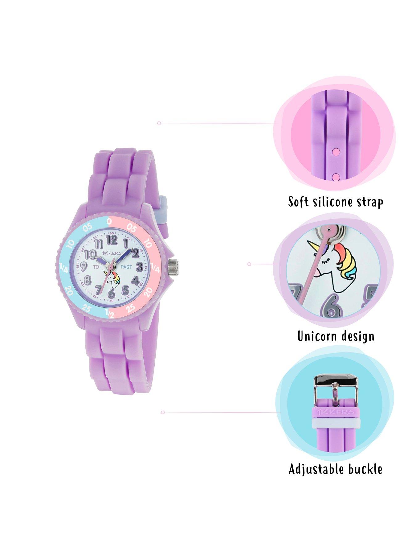 Image 3 of 5 of Tikkers Tikkers Lilac Kids Watch