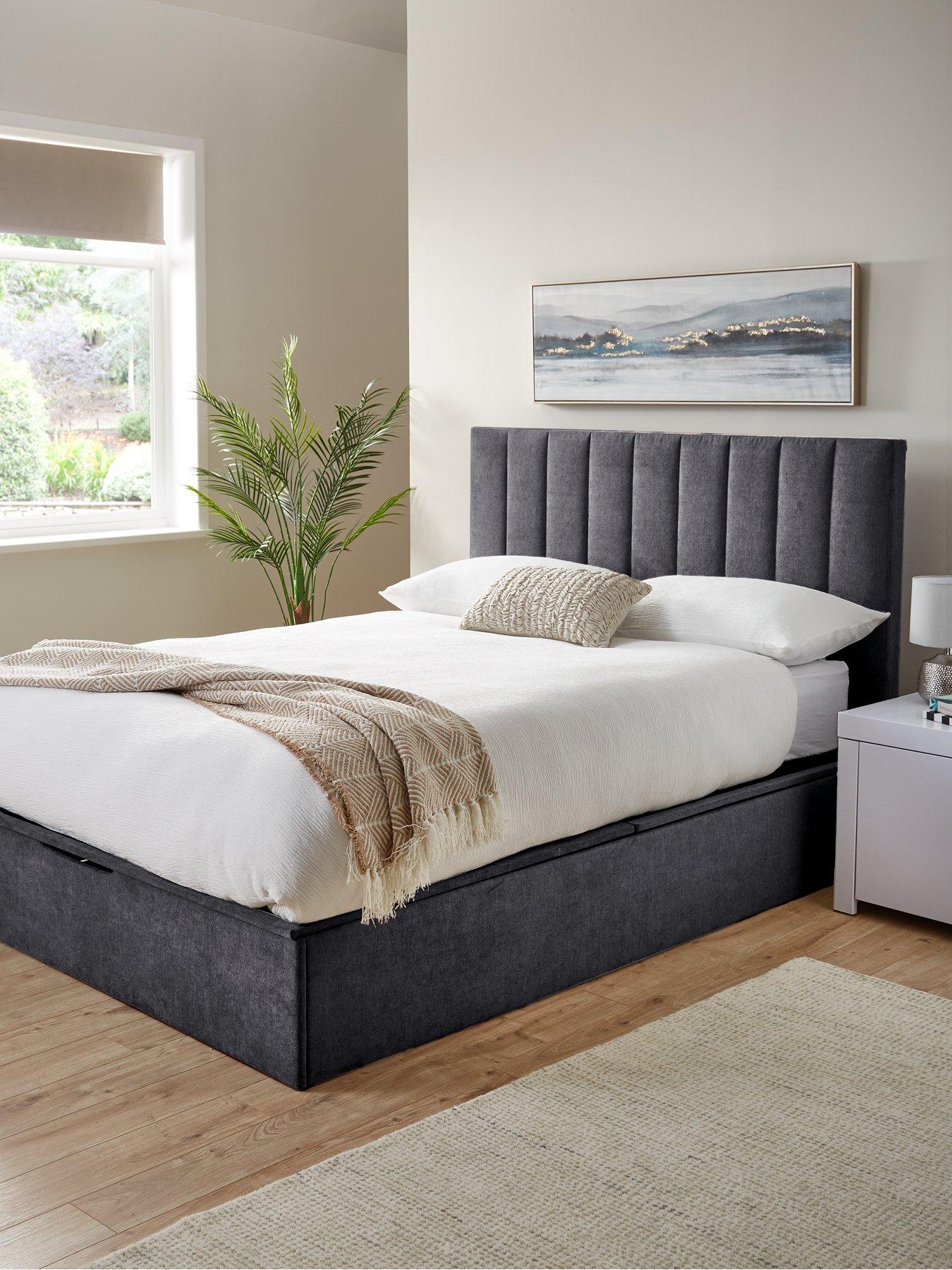 Very Home Nova End Lift Storage Ottoman Up Bed with Mattress Options (Buy  &  SAVE!)