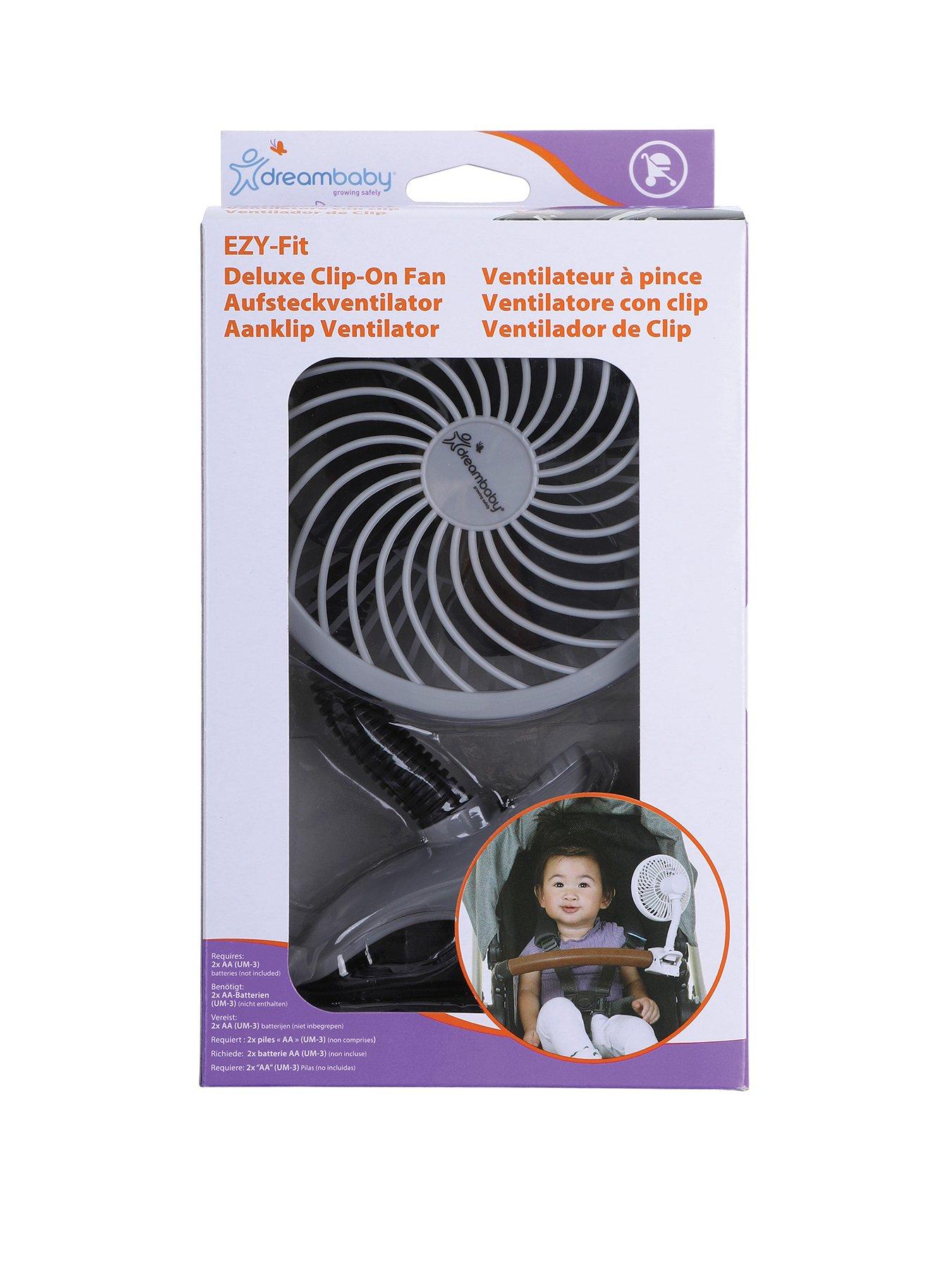 dreambaby-clip-on-caged-fan-grey-with-soft-tip-fins