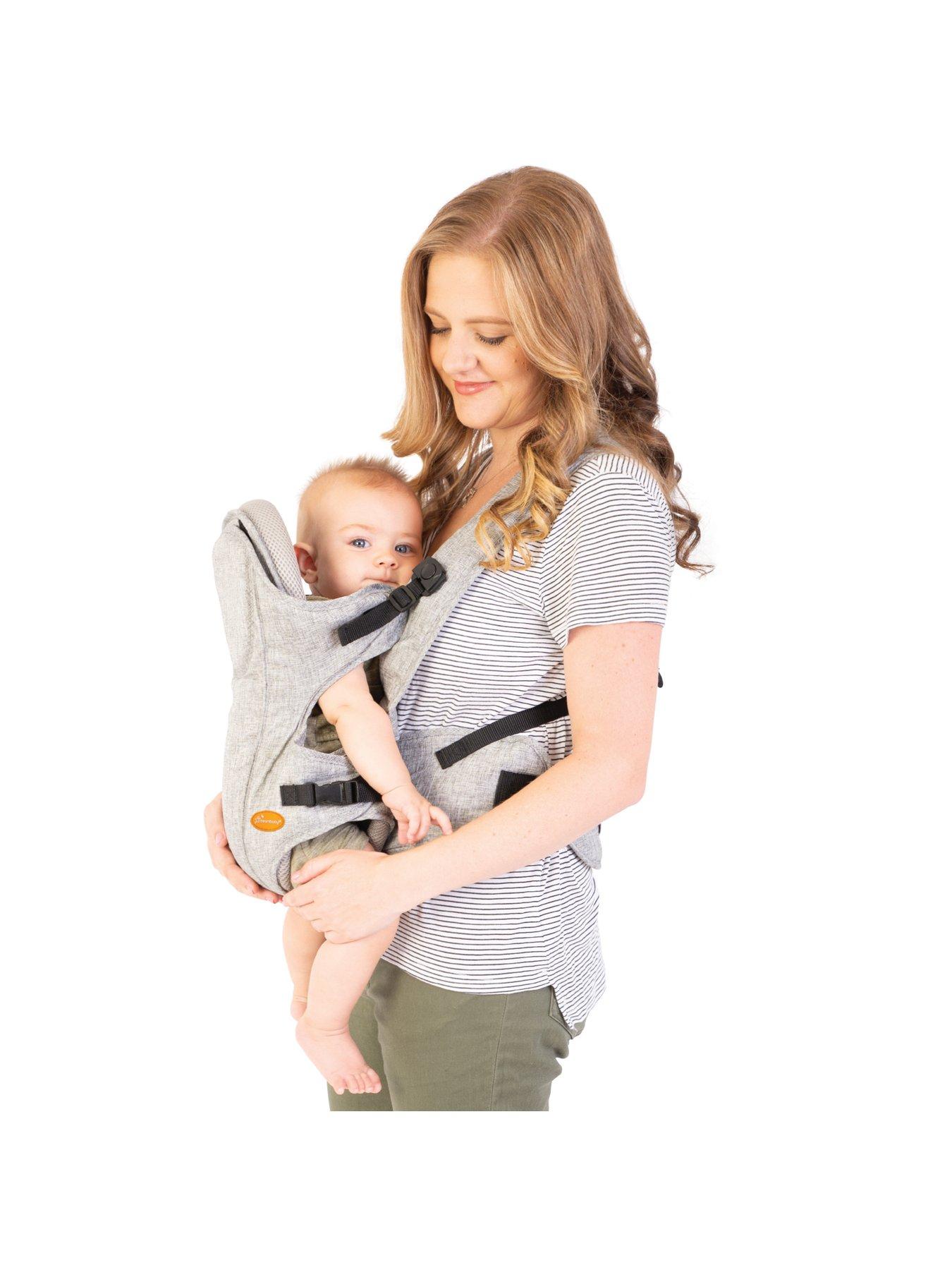 dreambaby-ergonomic-oxford-3-way-facing-baby-carrierstillFront