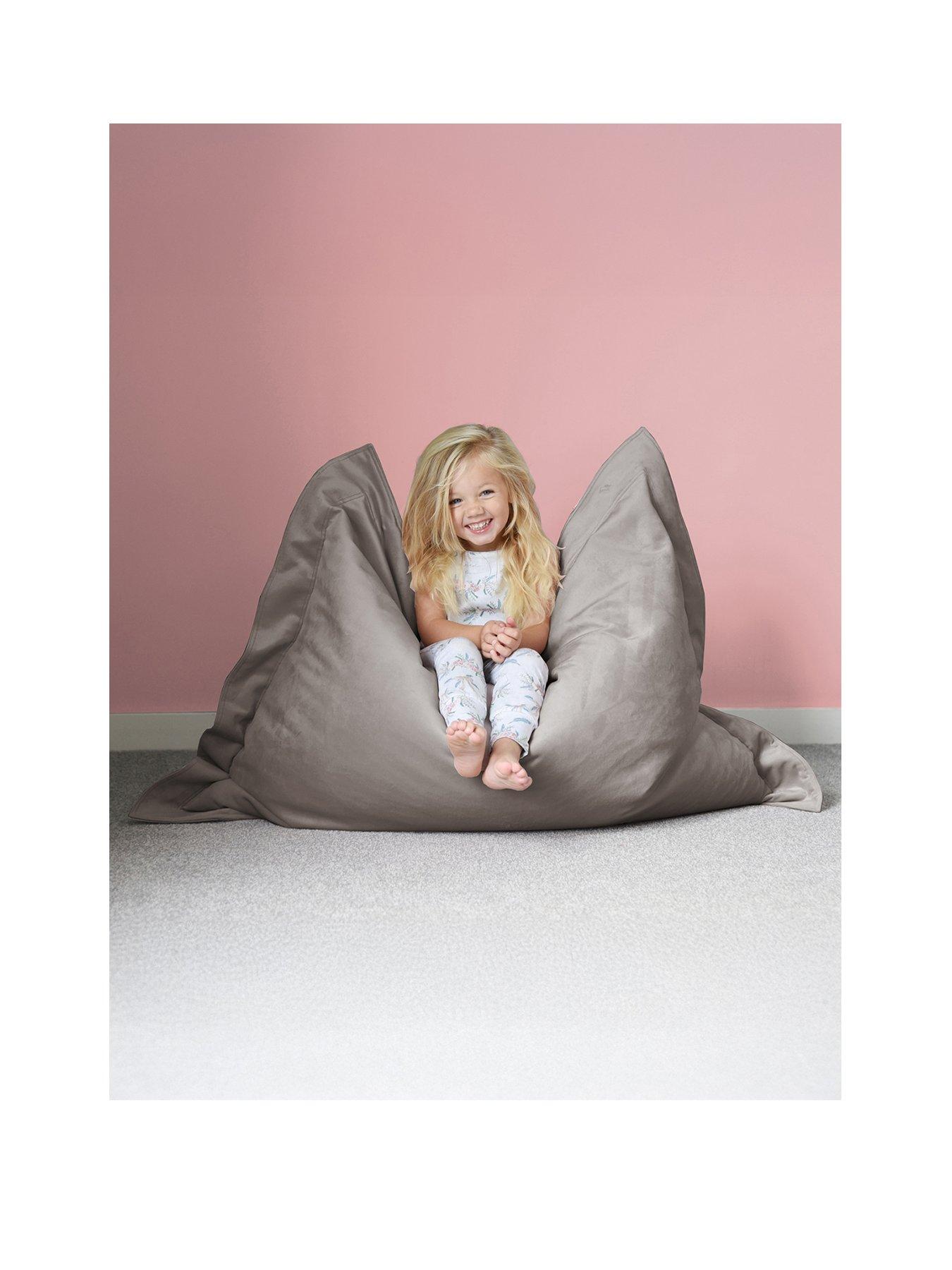 undefined Childrens Velvet Junior Squarbie Beanbag