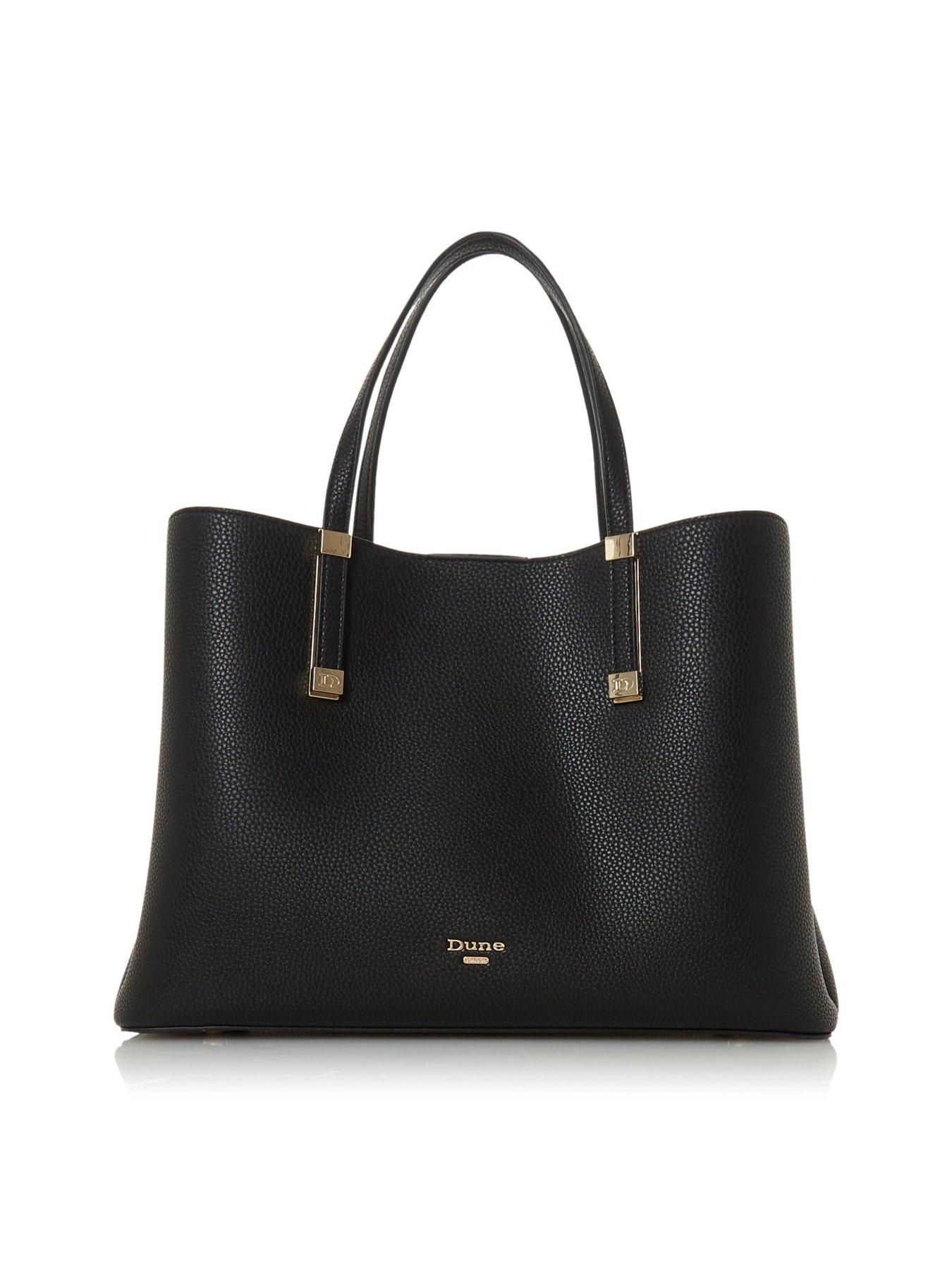 Dorrie Large Unlined Tote Black