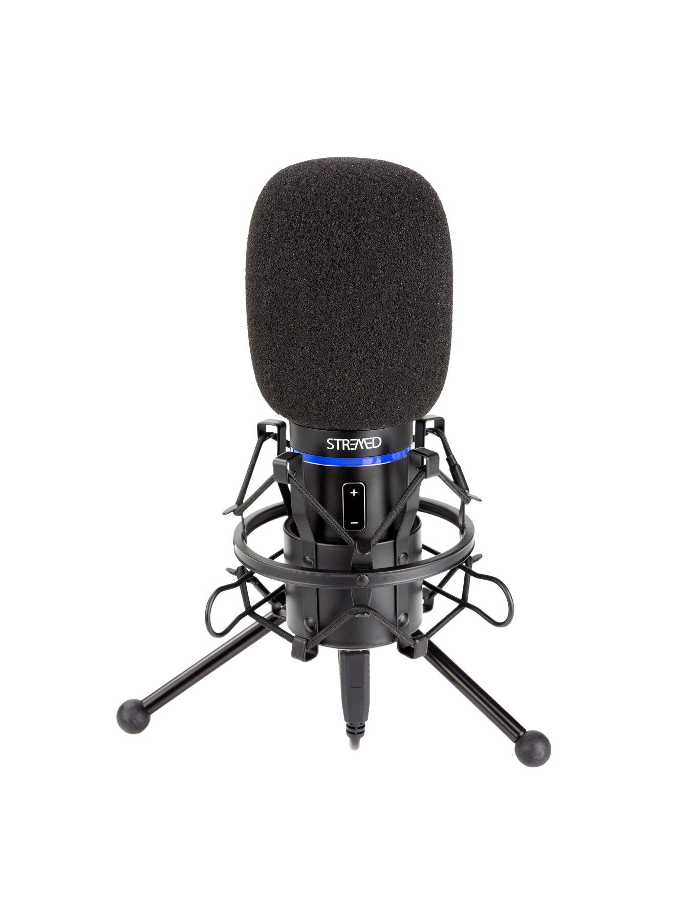 strmd-usb-podcast-super-kit-two-usb-cardioid-microphones-shock-mounts-scissor-stands-amp-pop-filtersback