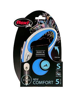 flexi-flexi-new-comfort-blue-5m-cord-dog-lead-small