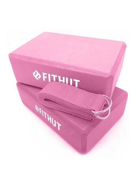 fithut-yoga-block-twin-set-with-strap-pink