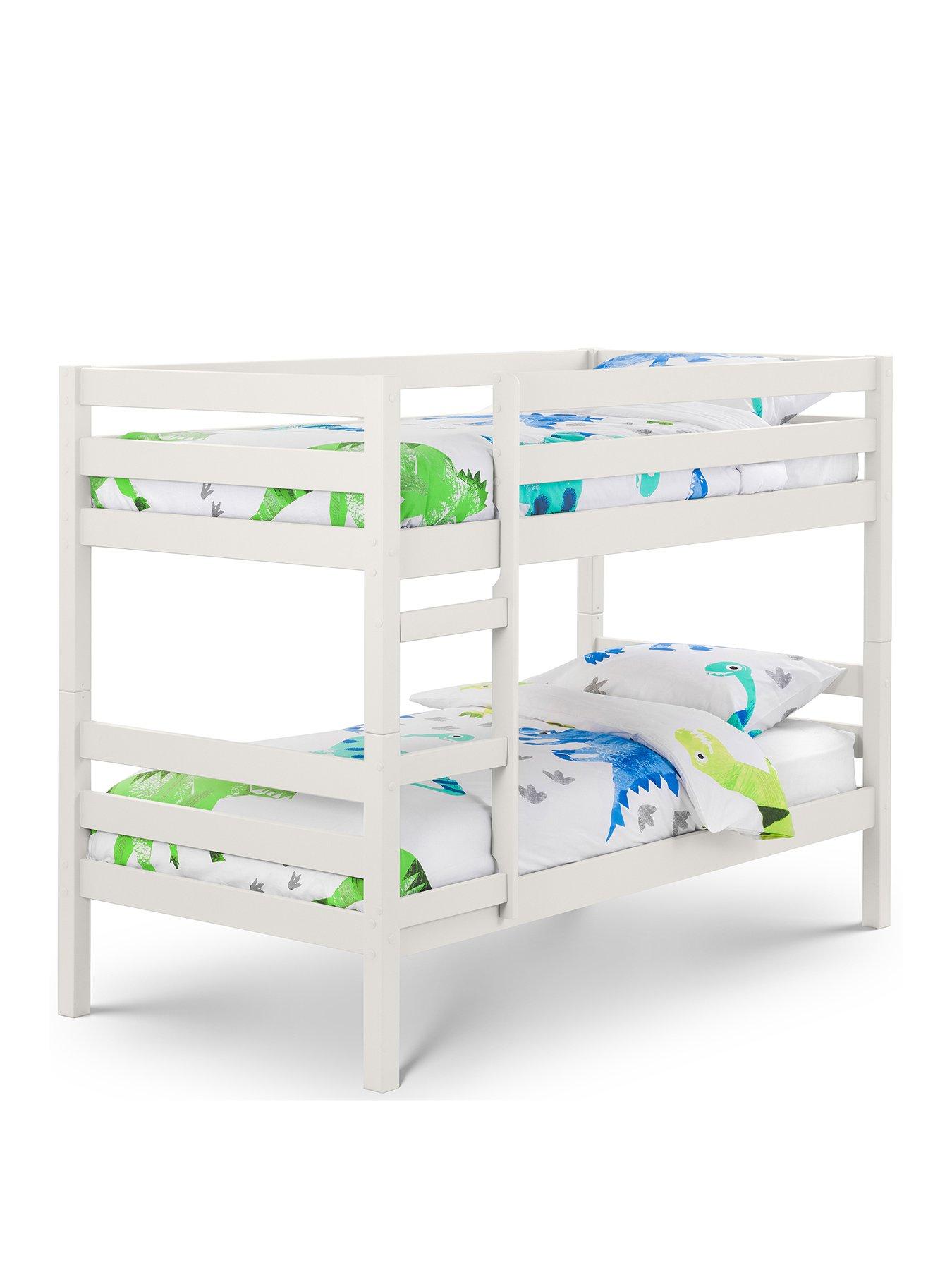 Image 2 of 5 of Julian Bowen Camden Bunk Bed with Spring Mattresses Option - White