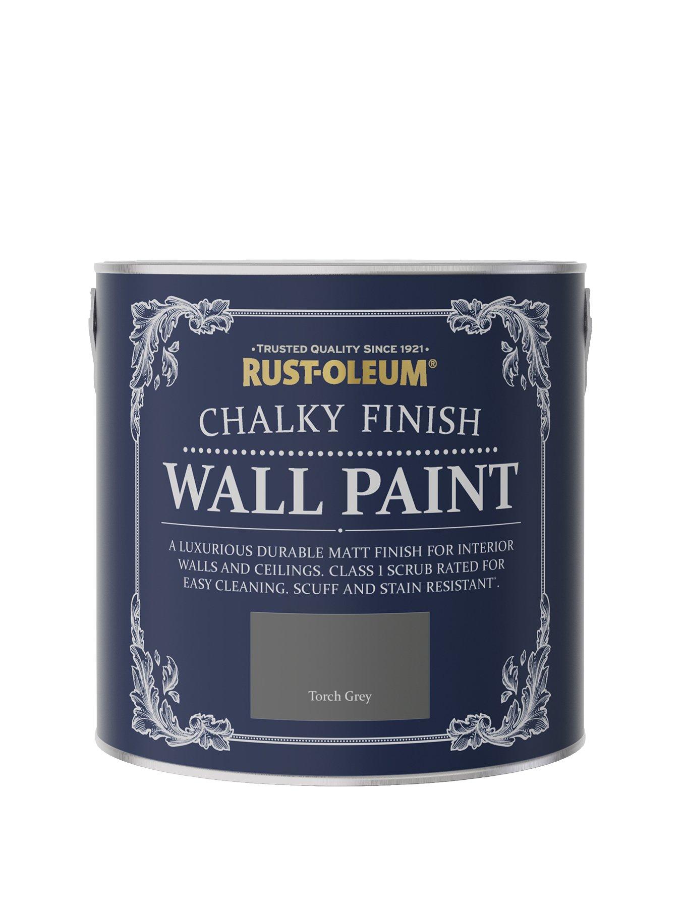 undefined Chalky Finish Wall Paint in Torch Grey – 2.5-litre Tin