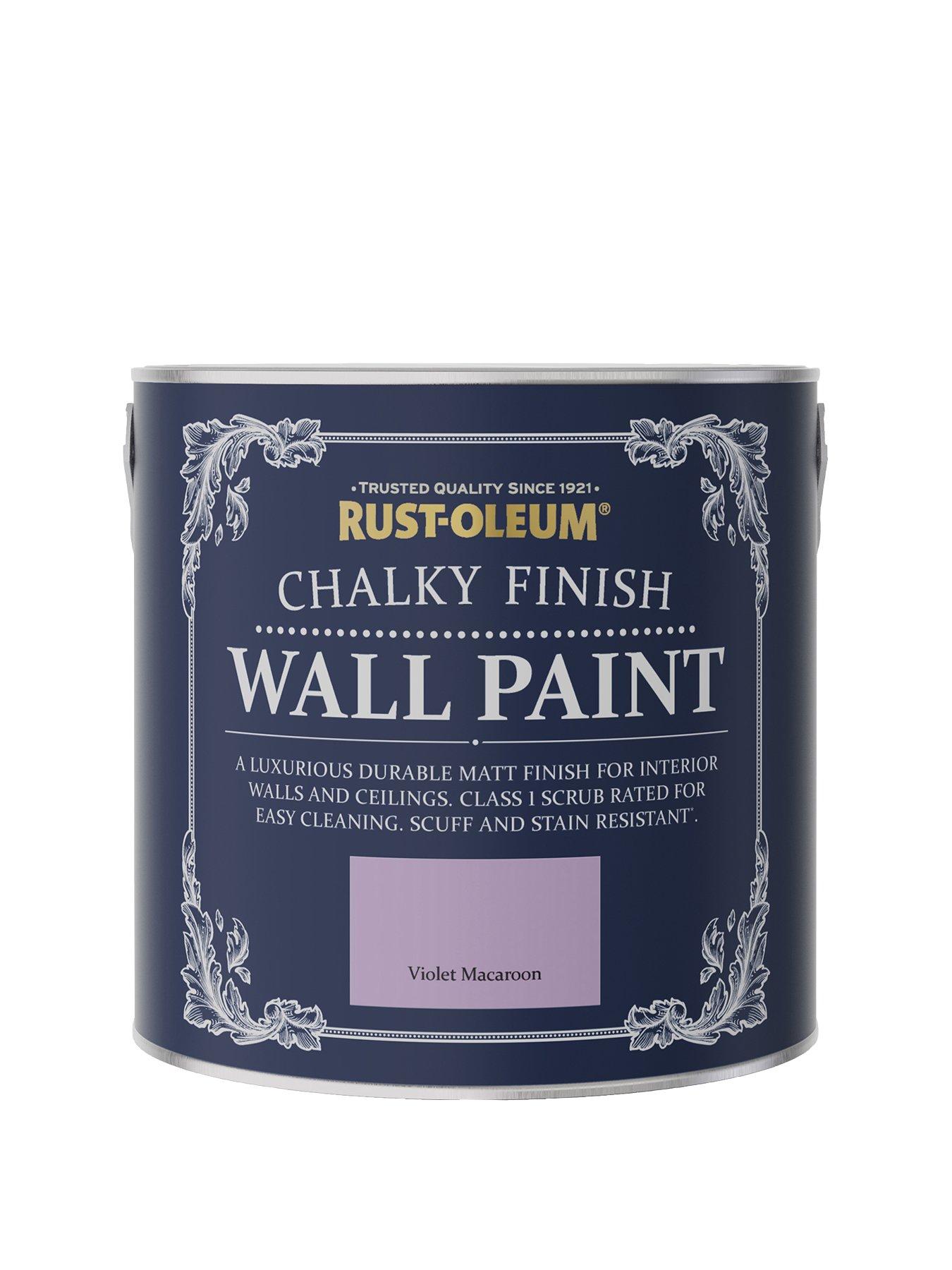 undefined Rust-oleum Chalky Wall Paint Violet Macaroon 2.5l