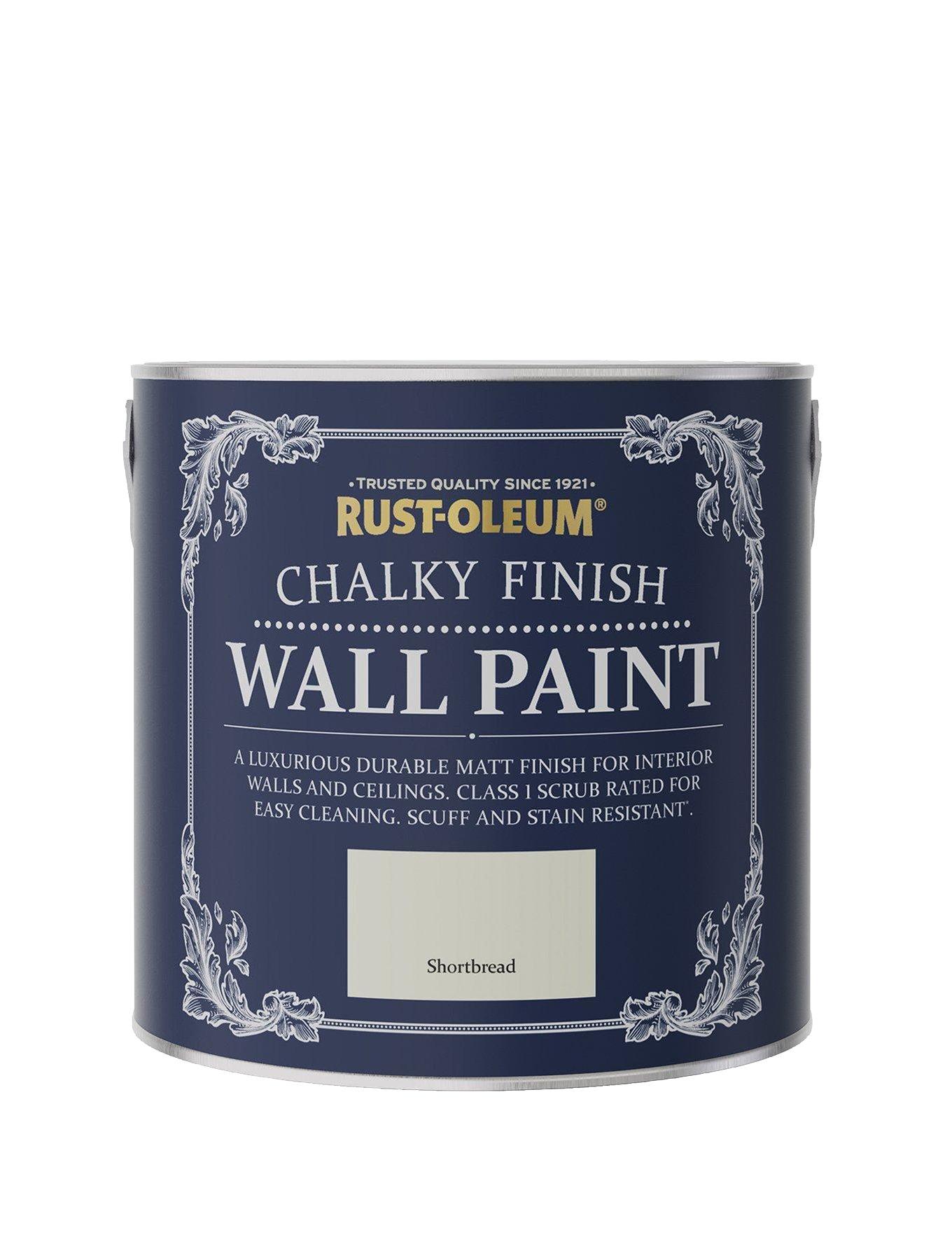 Image 2 of 5 of Rust-Oleum Chalky Finish Wall Paint in Shortbread &ndash; 2.5-litre Tin