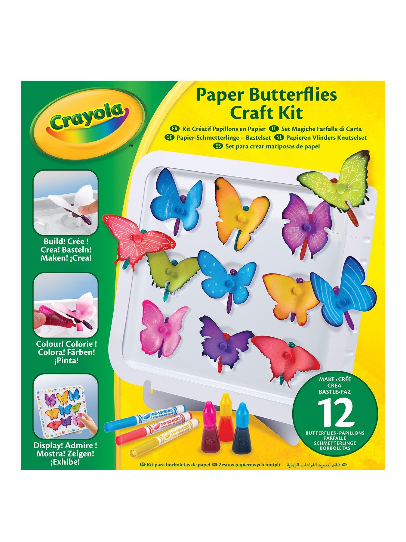 Crayola Paper Butterflies STEAM Science Kit