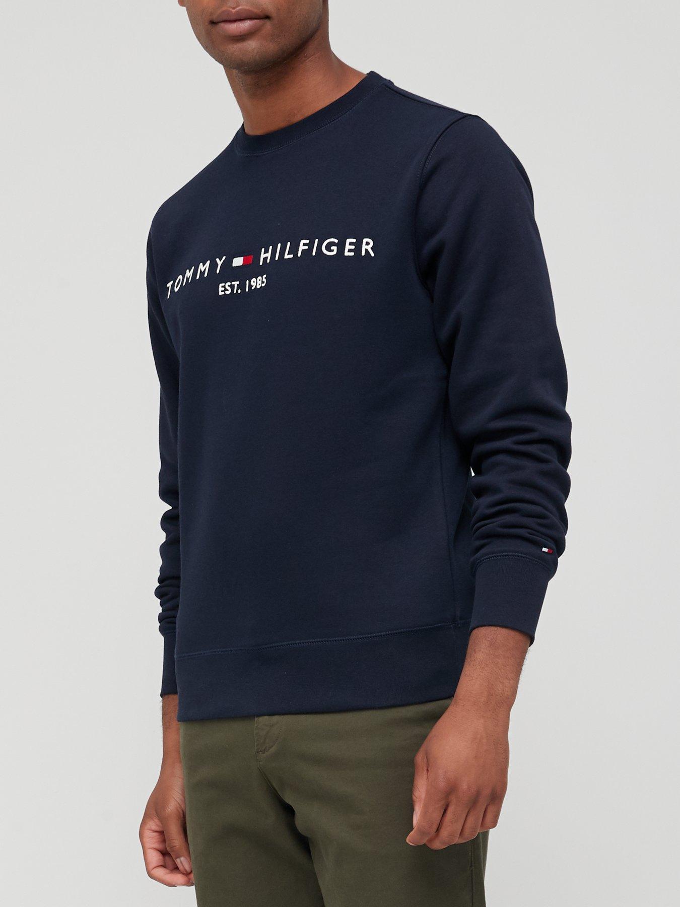 tommy-hilfiger-tommy-hilfiger-logo-crew-sweat-navy