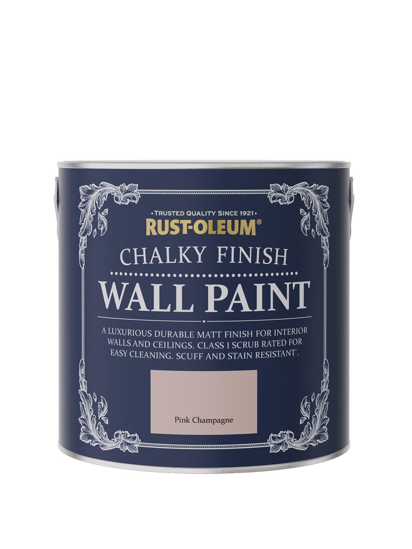 Image 2 of 5 of Rust-Oleum Rust-oleum Chalky Wall Paint Pink Champagne 2.5l