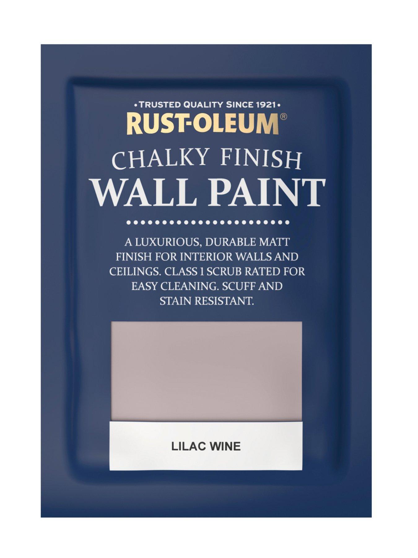 Image 5 of 5 of Rust-Oleum Rust-oleum Chalky Wall Paint Lilac Wine 2.5l