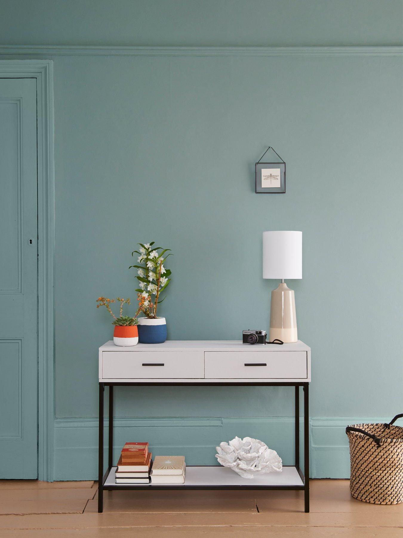 Image 1 of 5 of Rust-Oleum Rust-oleum Chalky Wall Paint Gresham Blue 2.5l