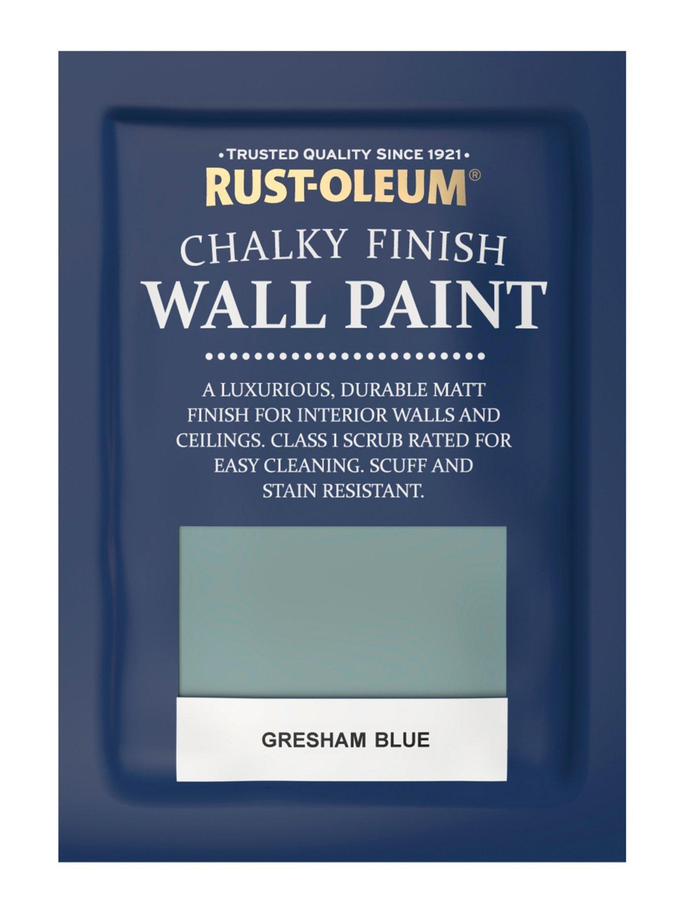 Image 5 of 5 of Rust-Oleum Rust-oleum Chalky Wall Paint Gresham Blue 2.5l