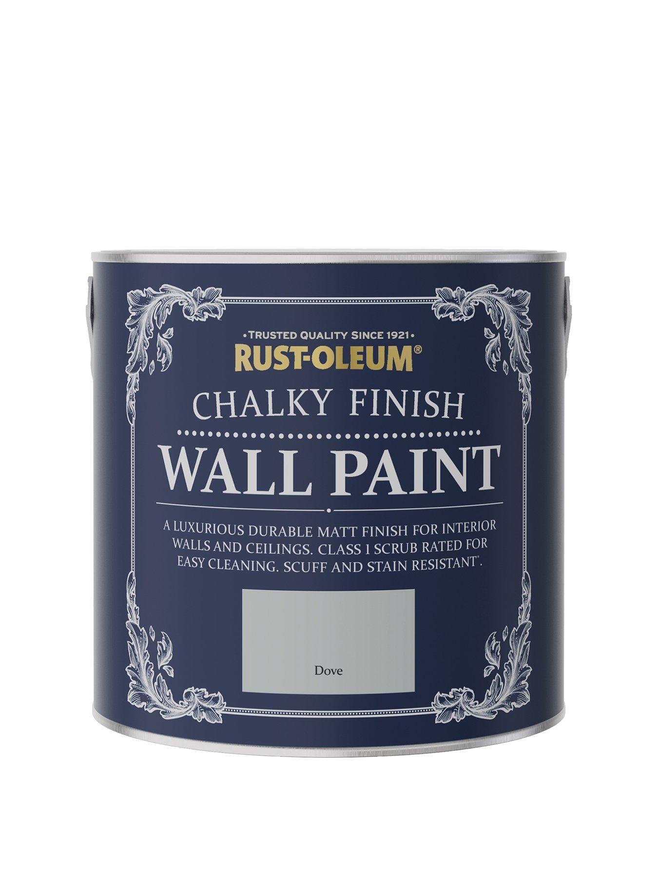 Image 1 of 4 of Rust-Oleum Rust-oleum Chalky Wall Paint Dove 2.5l