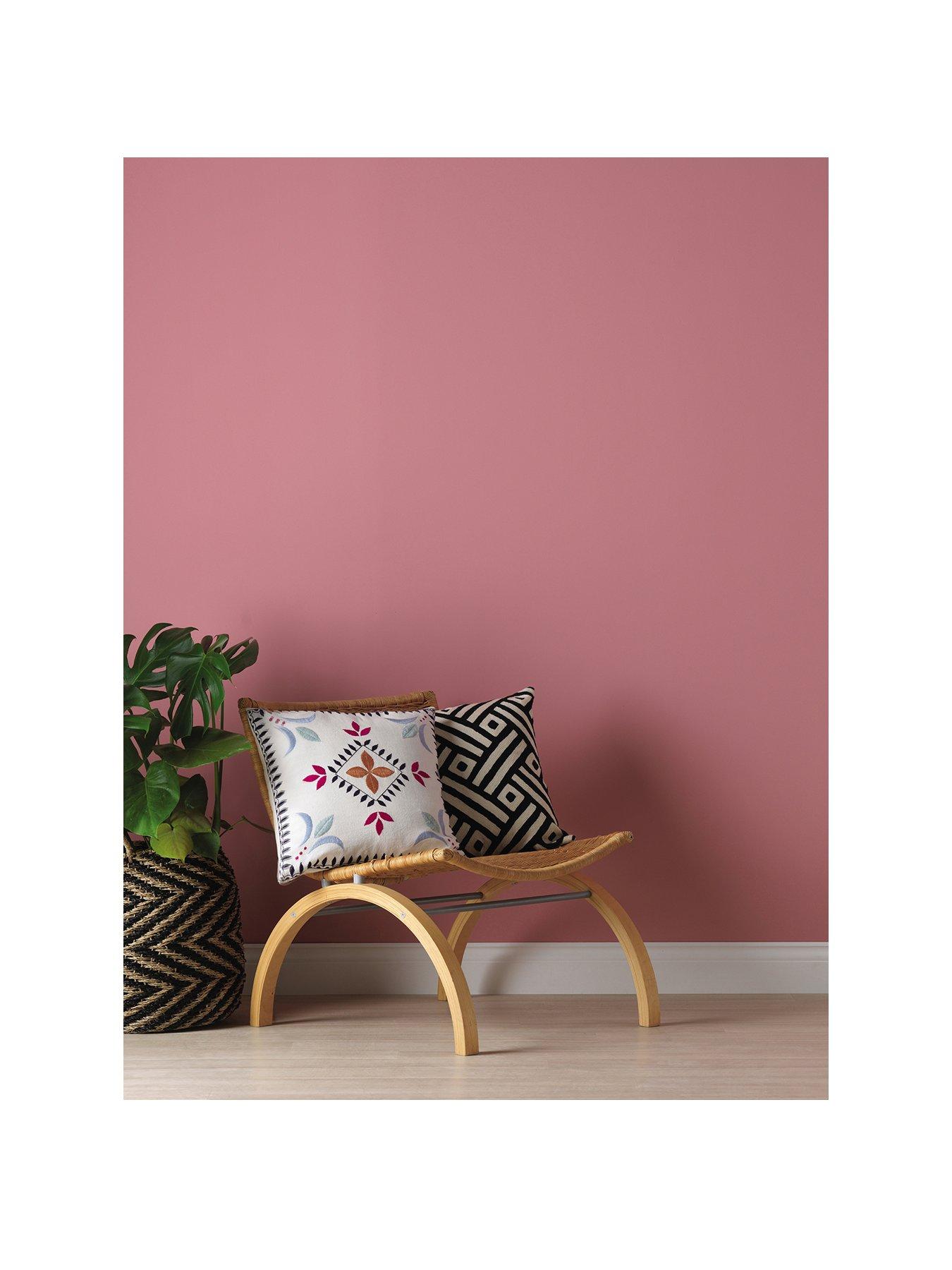 Image 2 of 5 of Rust-Oleum Rust-oleum Chalky Wall Paint Dusky Pink 2.5l