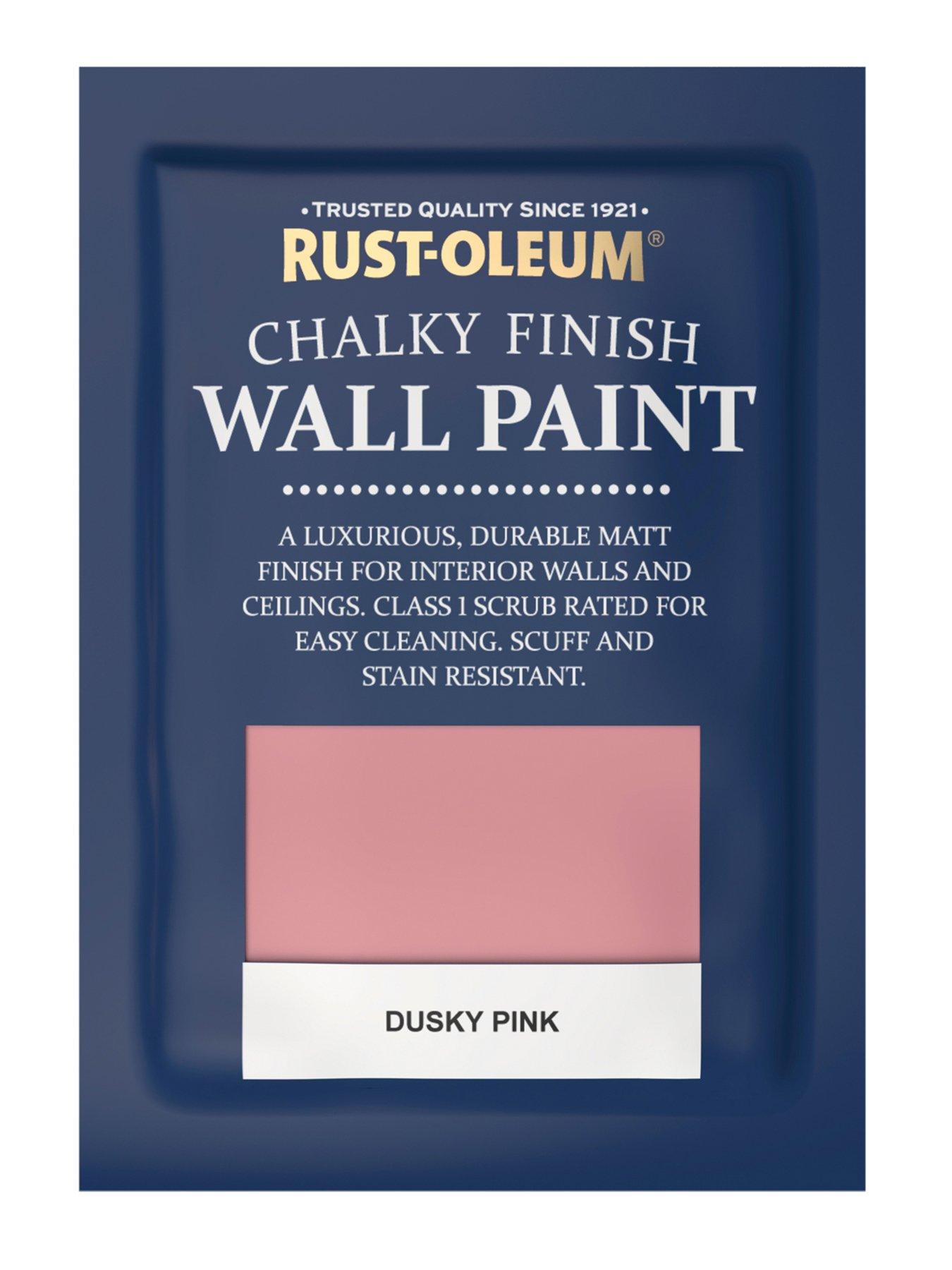 Image 5 of 5 of Rust-Oleum Rust-oleum Chalky Wall Paint Dusky Pink 2.5l