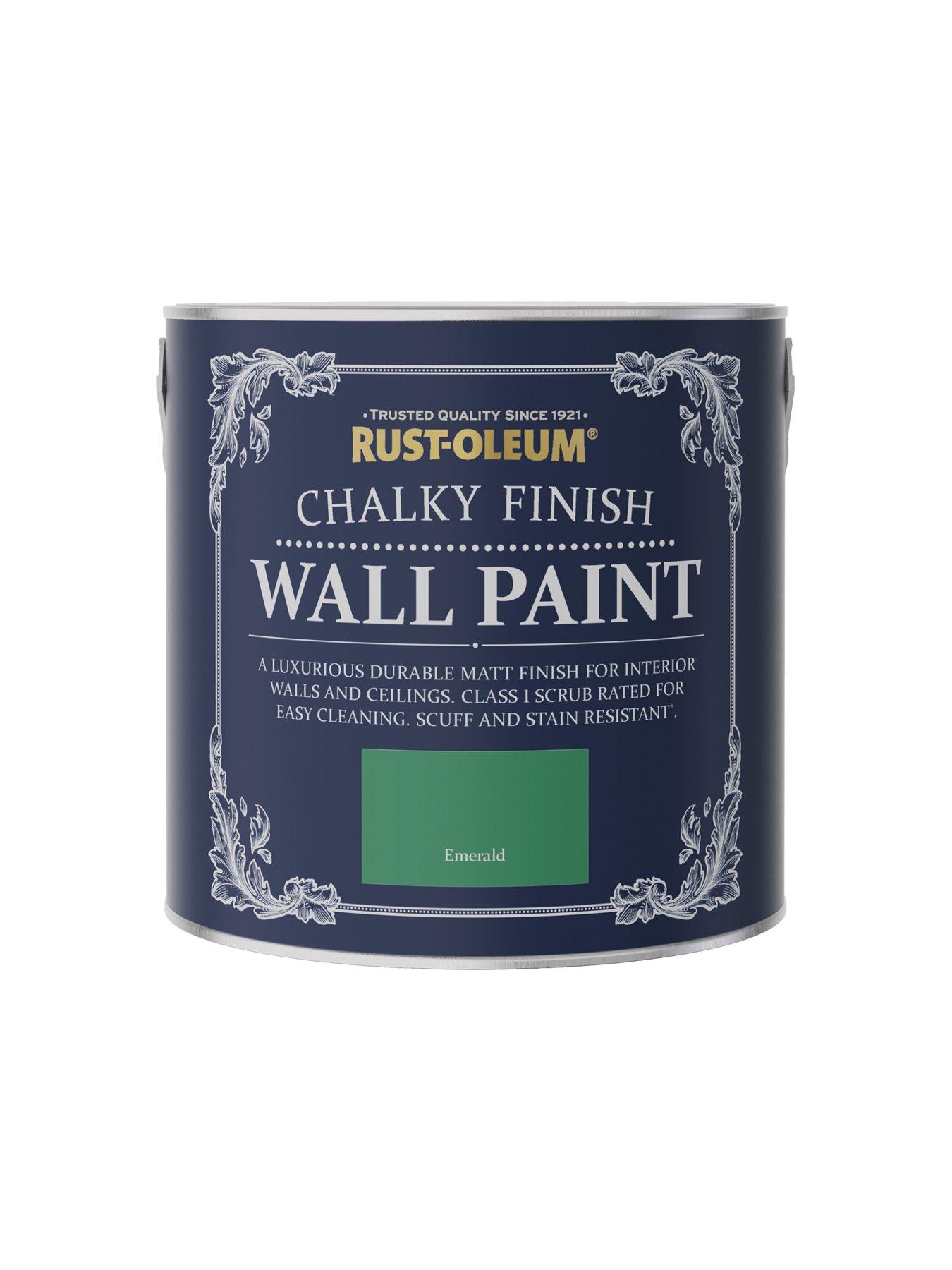 undefined Rust-oleum Chalky Wall Paint Emerald 2.5l