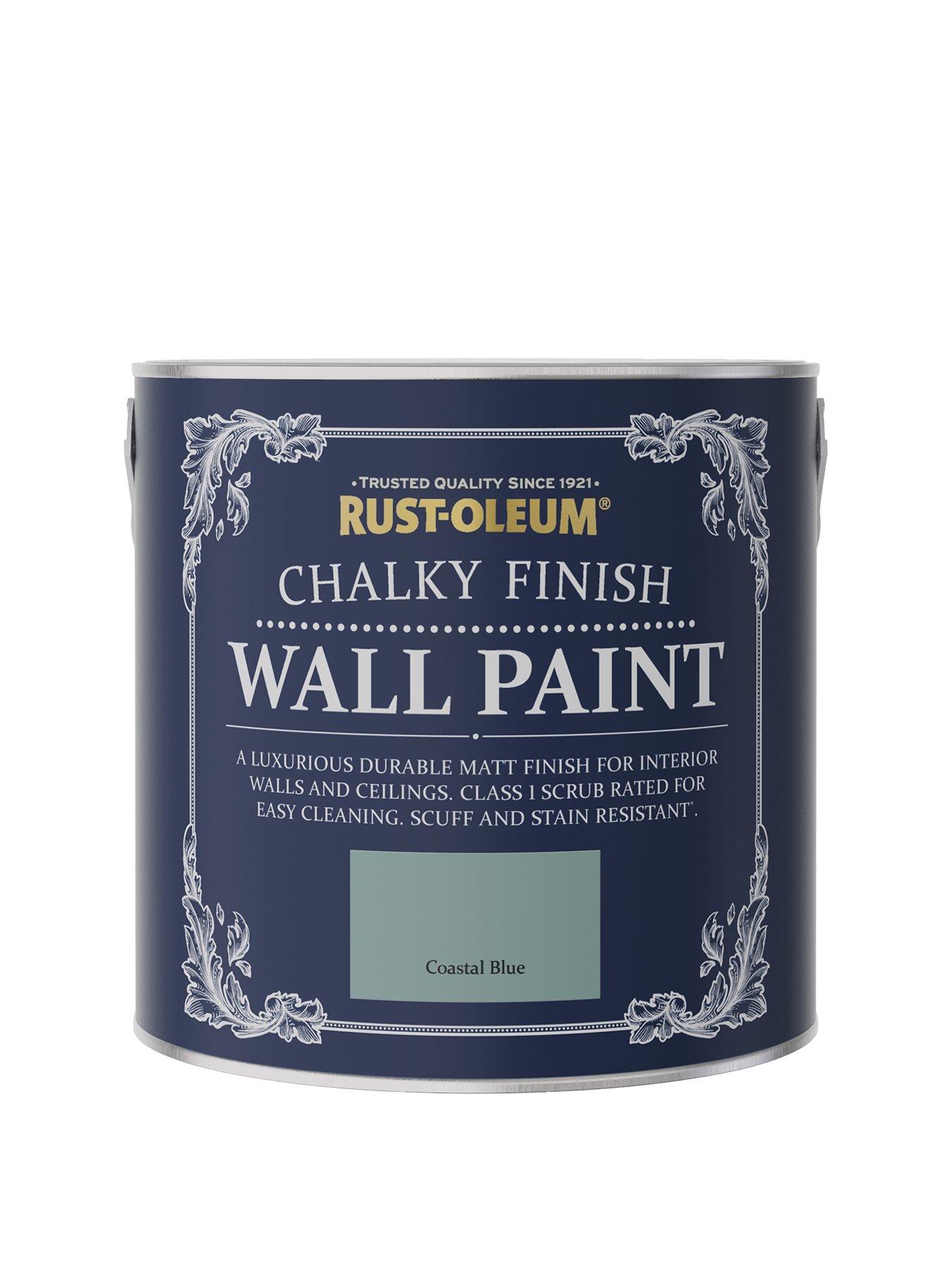 undefined Rust-oleum Chalky Wall Paint Coastal Blue 2.5l