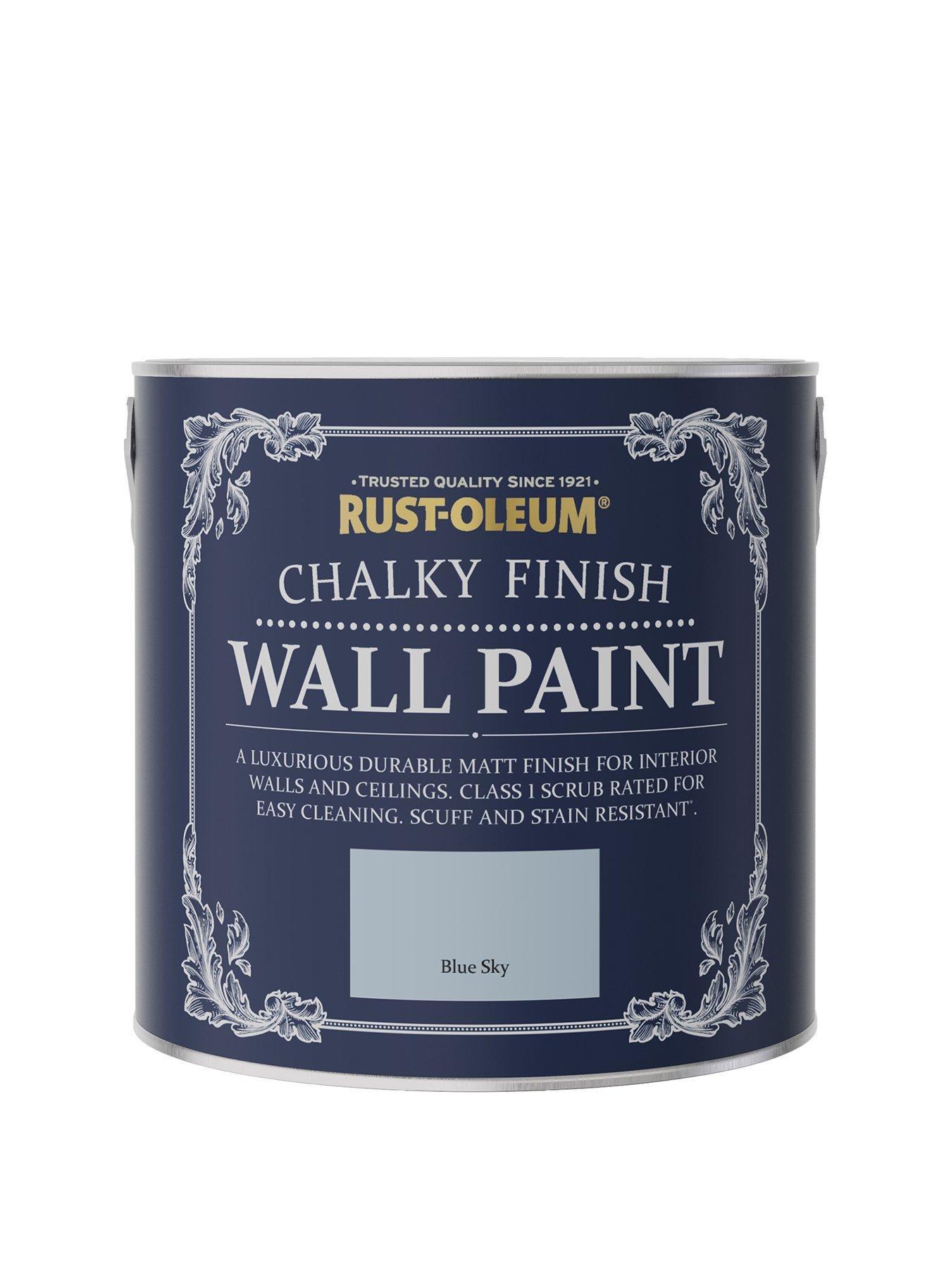 undefined Rust-oleum Chalky Wall Paint Blue Sky 2.5l